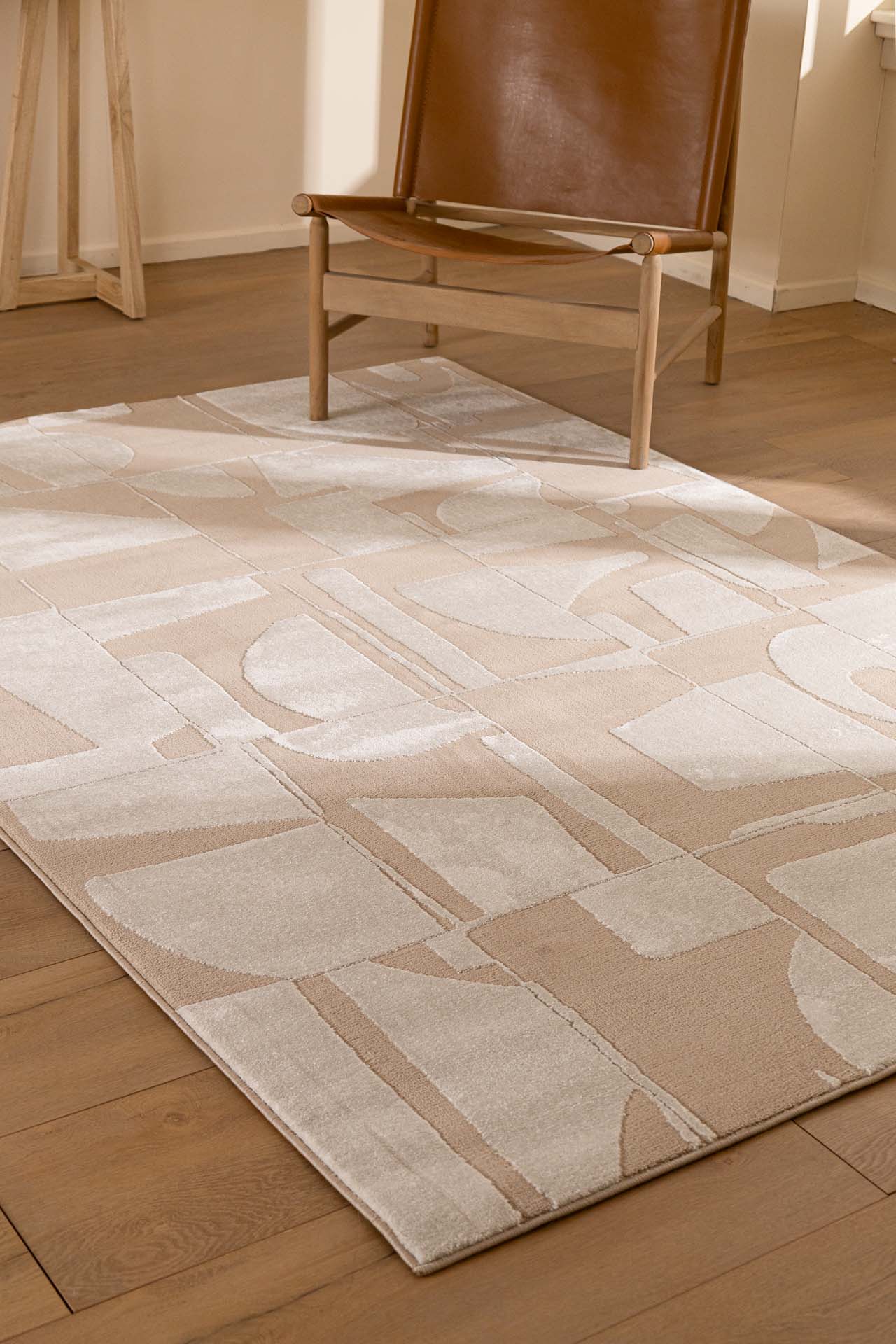 Μοντέρνο Χαλί Organic Shape 620B Cream - Royal Carpet