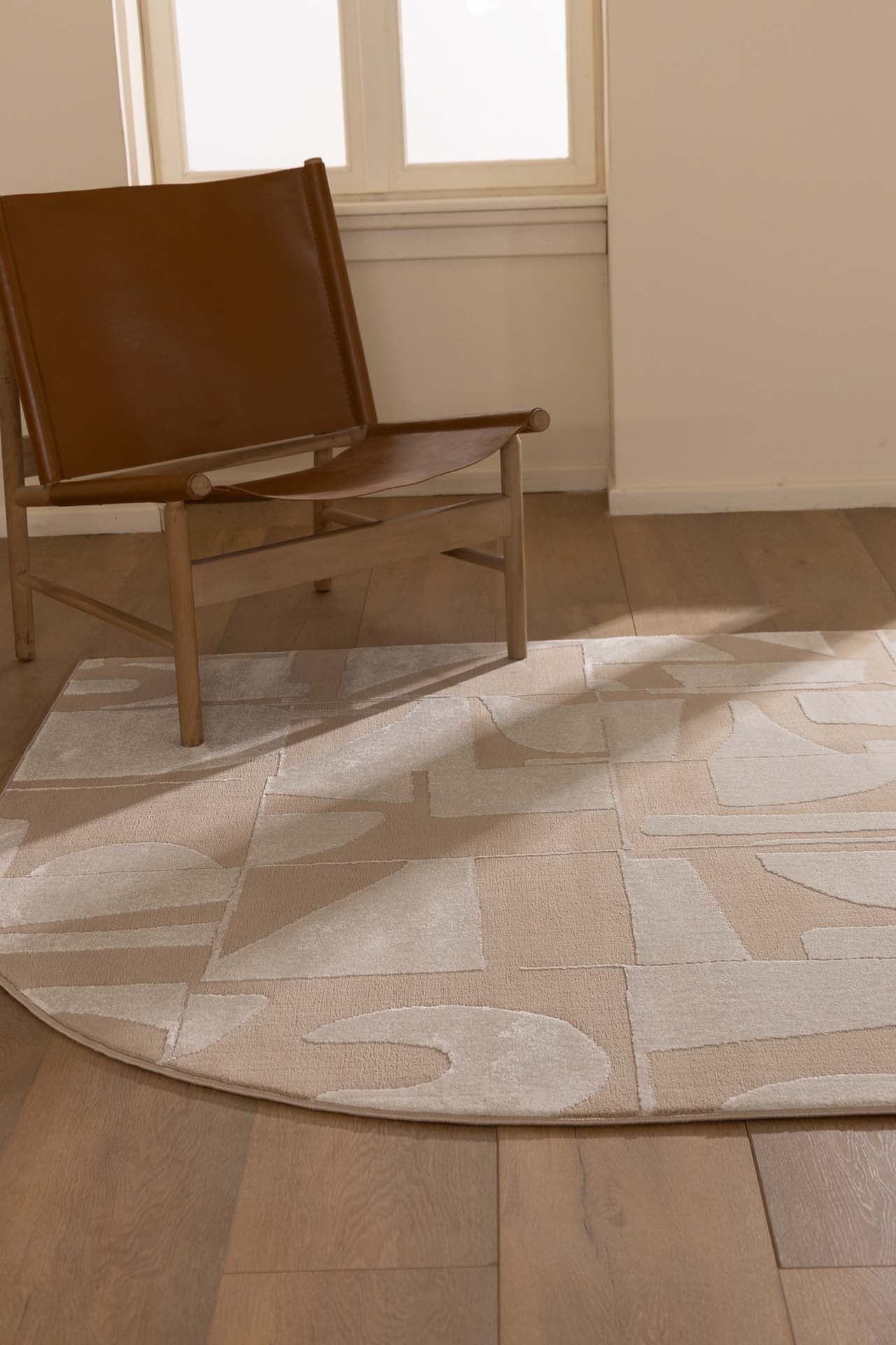 Μοντέρνο Χαλί Organic Shape 620B Cream - Royal Carpet