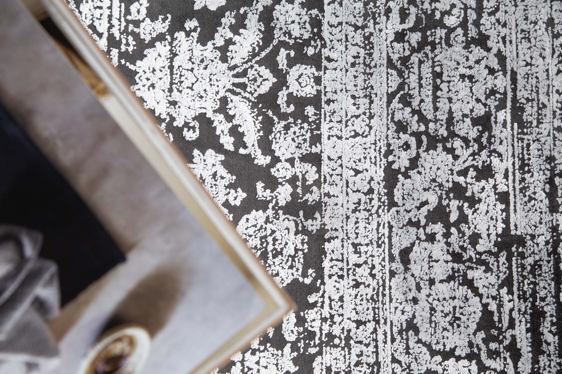 Μοντέρνο Χαλί Overdyed 644 Grey - Royal Carpet