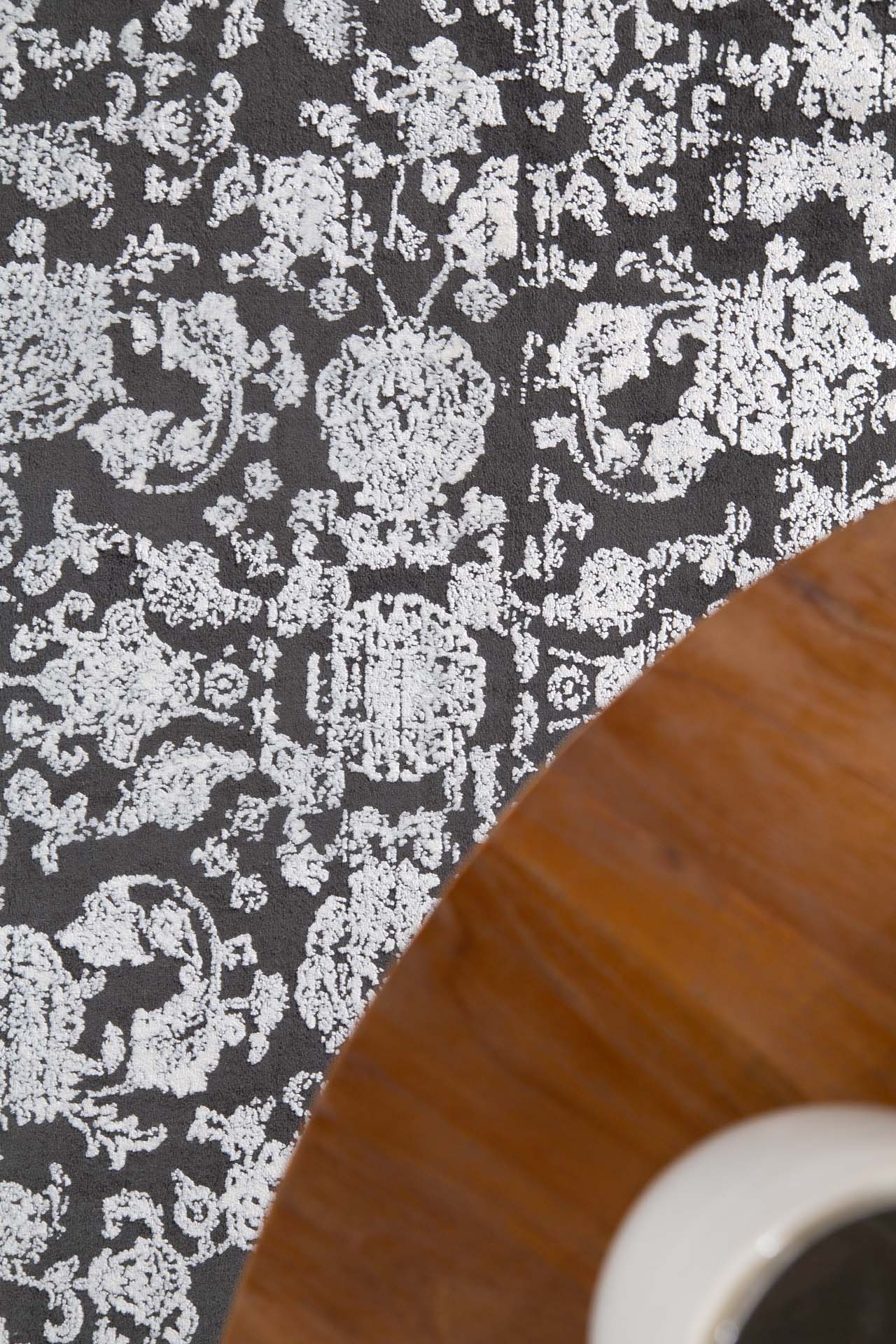 Μοντέρνο Χαλί Overdyed 644 Grey - Royal Carpet