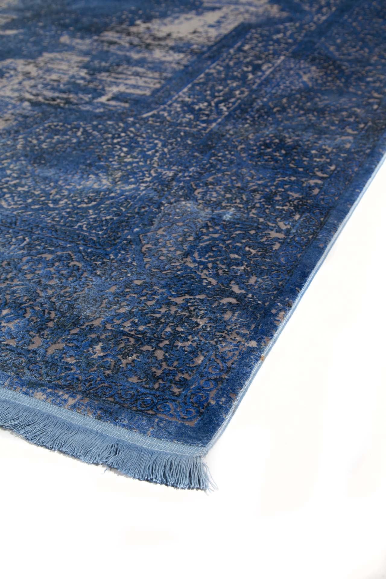 Μοντέρνο Χαλί Overdyed 95 Grey Blue - Royal Carpet