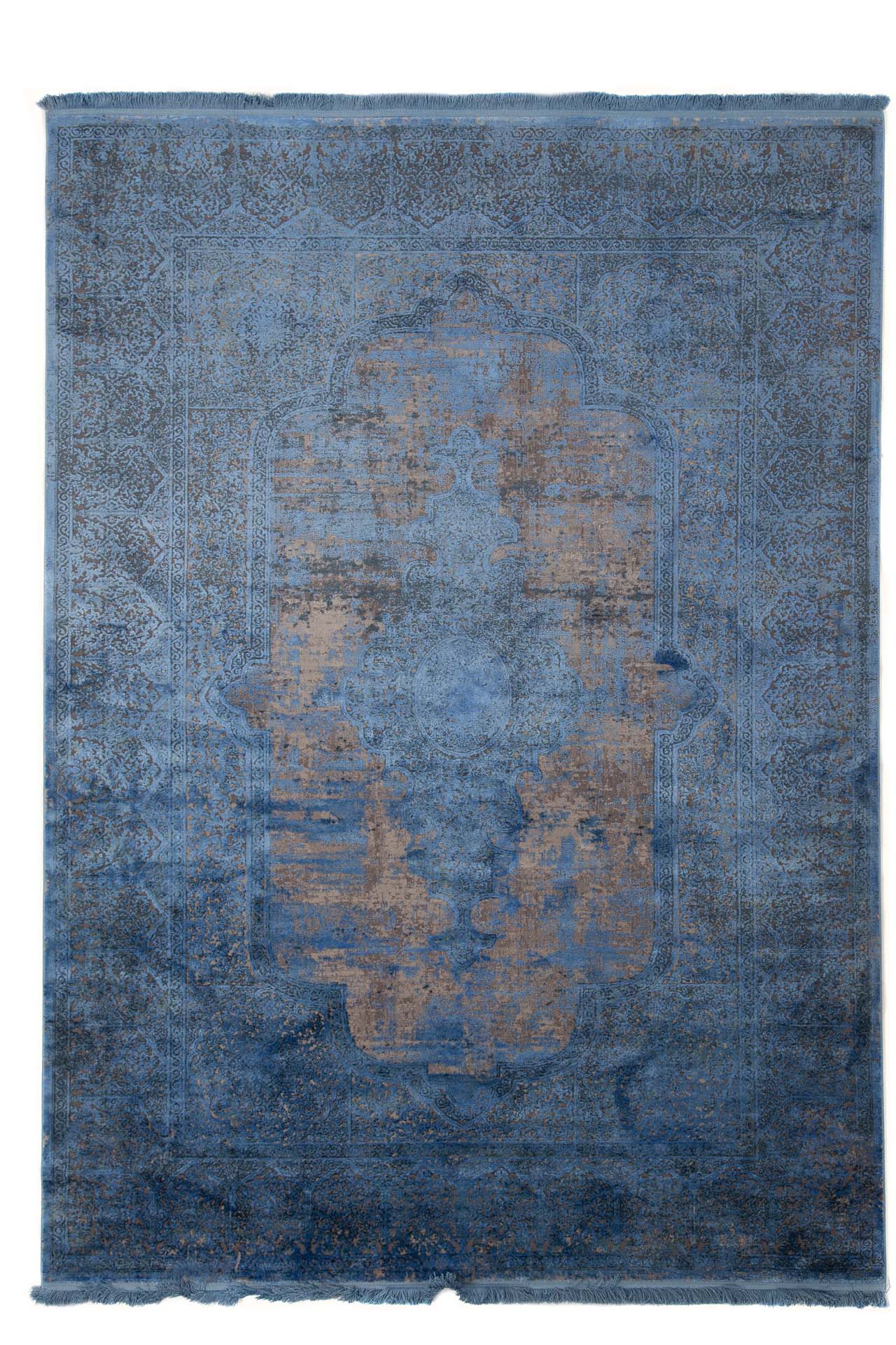 Μοντέρνο Χαλί Overdyed 95 Grey Blue - Royal Carpet