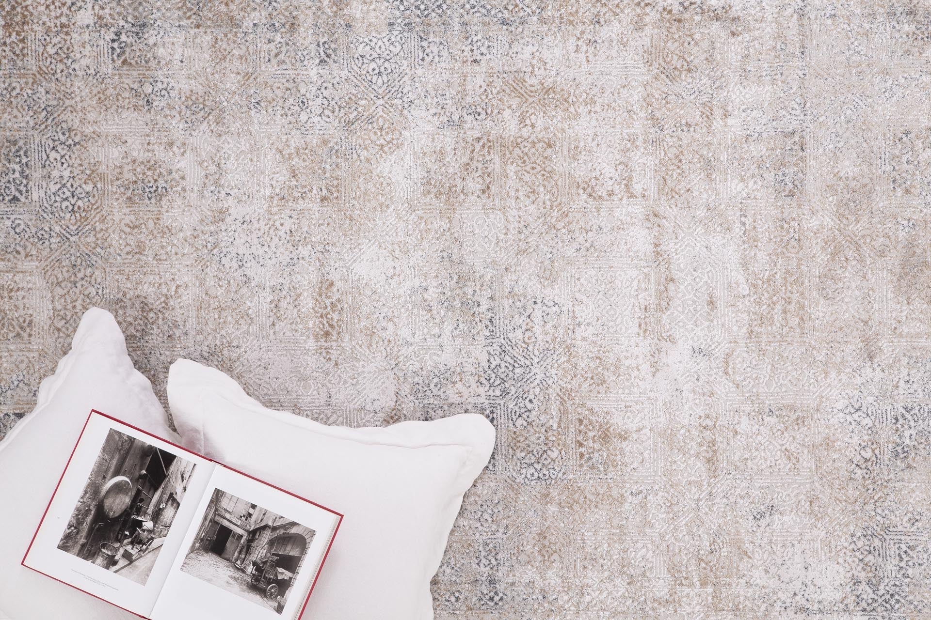 Μοντερνο Χαλι Silky 03A L. Beige - Royal Carpet