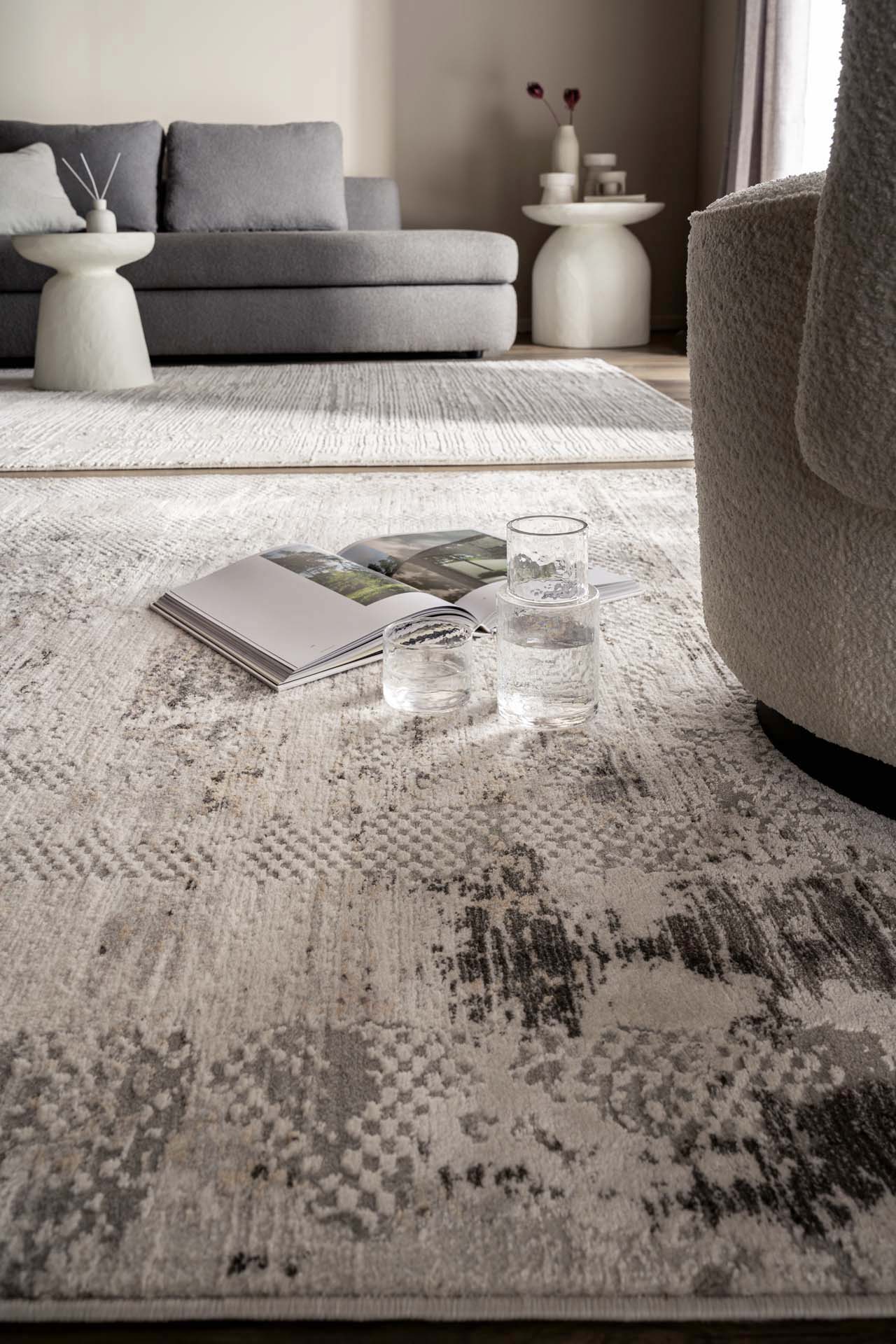 Μοντερνο Χαλι Silky 29F L. Beige - Royal Carpet