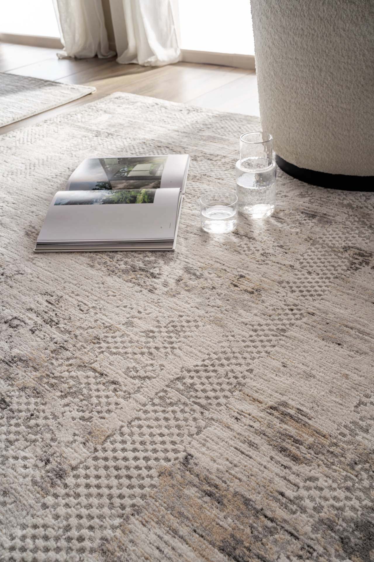 Μοντερνο Χαλι Silky 29F L. Beige - Royal Carpet