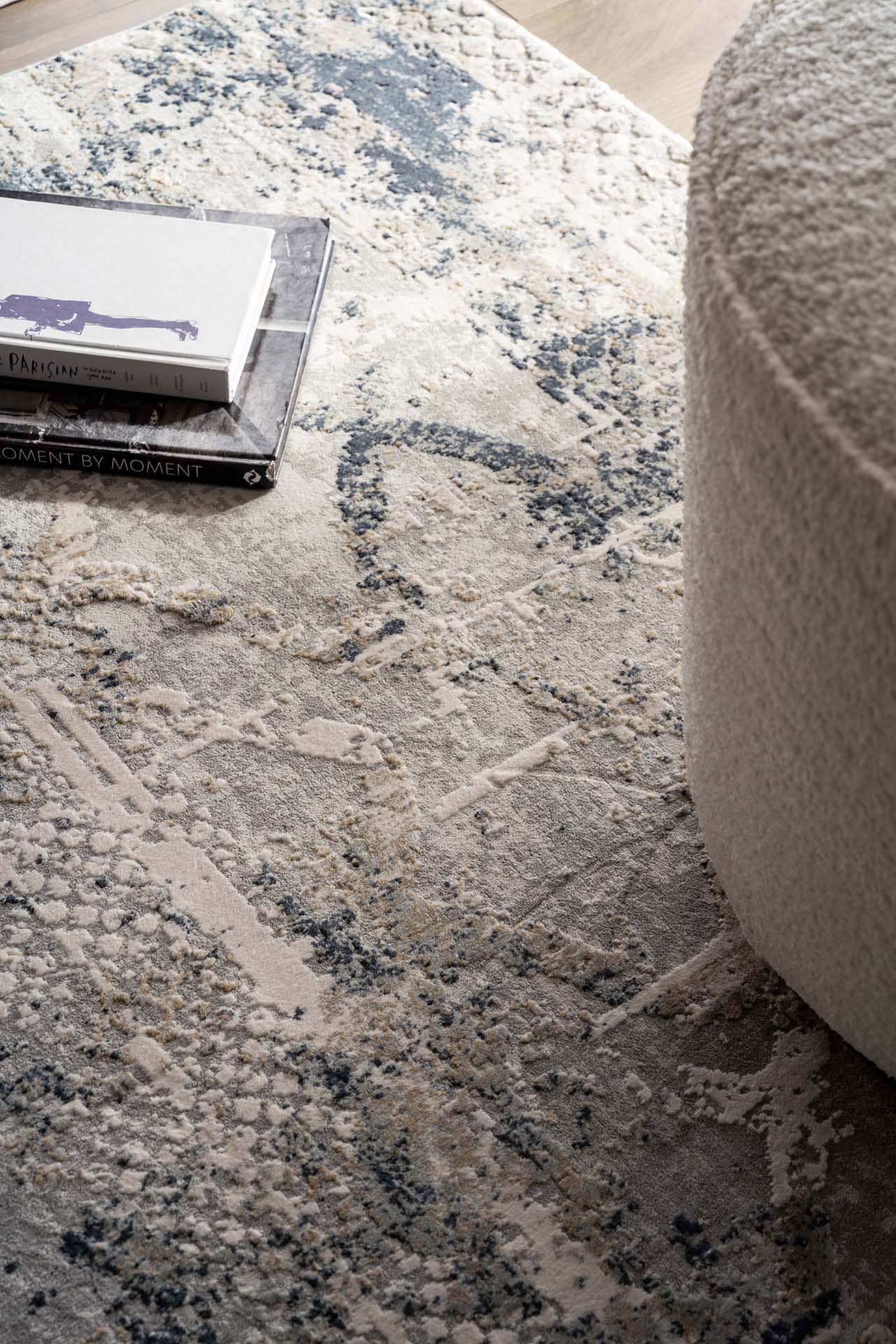 Μοντερνο Χαλι Silky 344A Grey - Royal Carpet