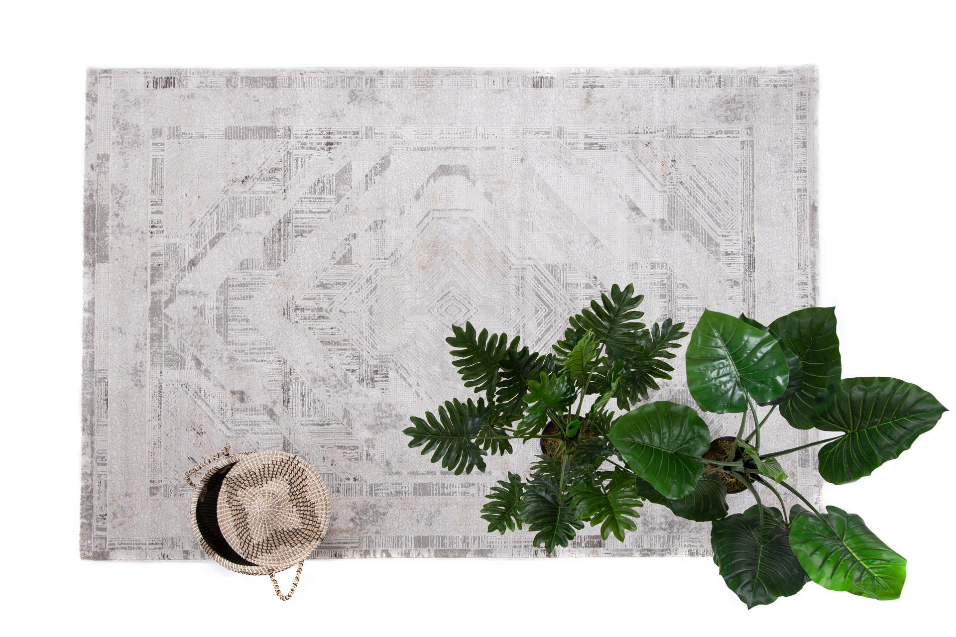 Μοντερνο Χαλι Silky 53C L. Beige - Royal Carpet