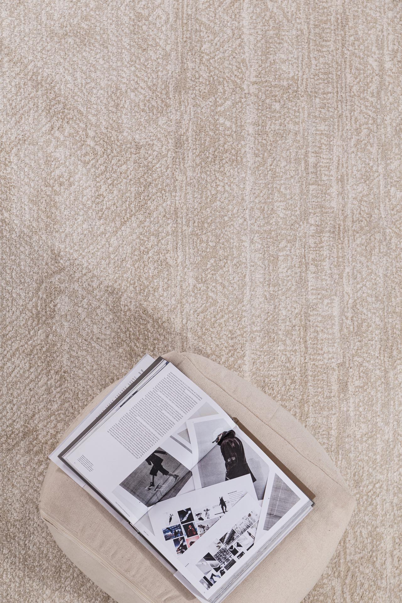 Μοντέρνο Χαλί Solid 1391 Cream - Royal Carpet