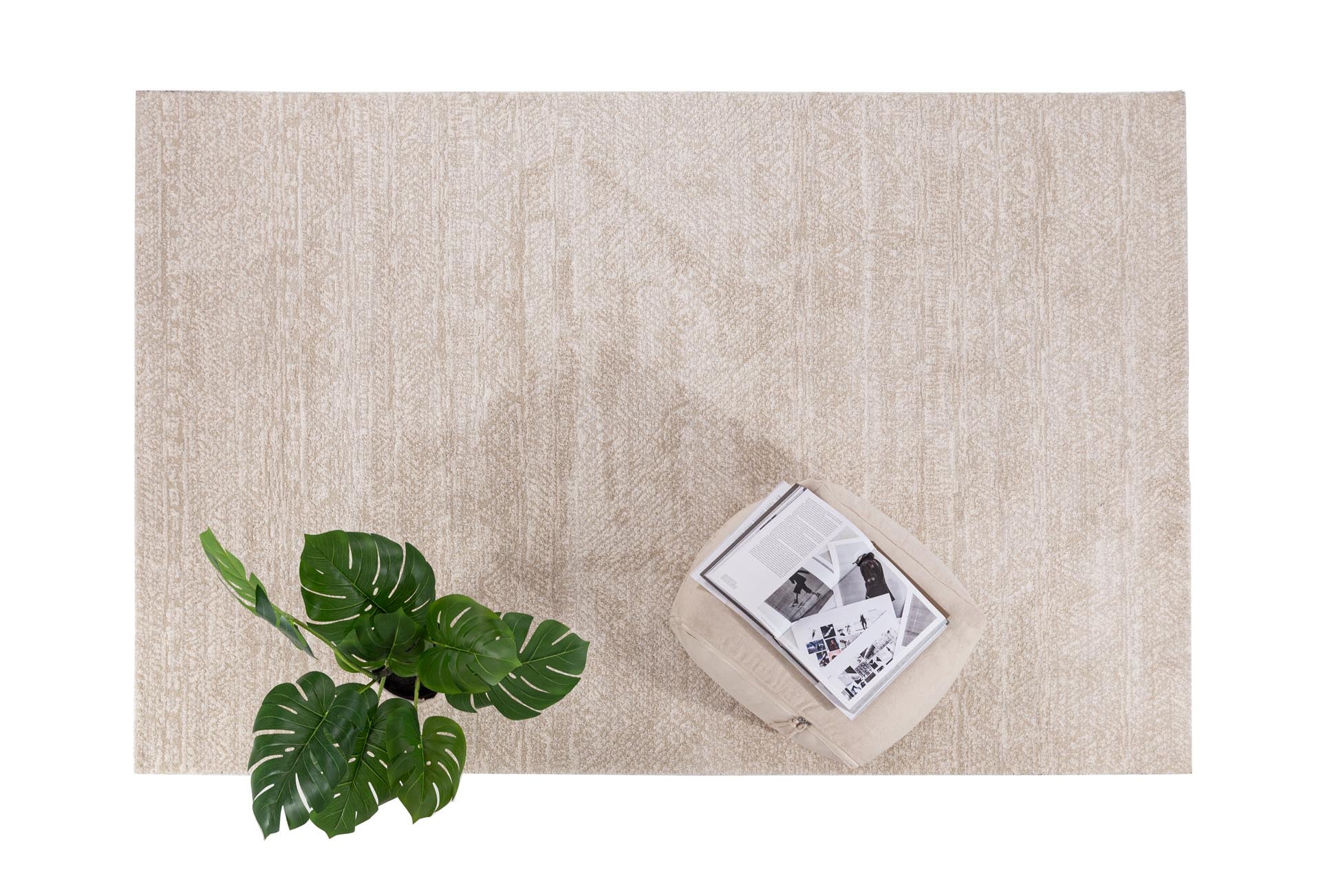 Μοντέρνο Χαλί Solid 1391 Cream - Royal Carpet