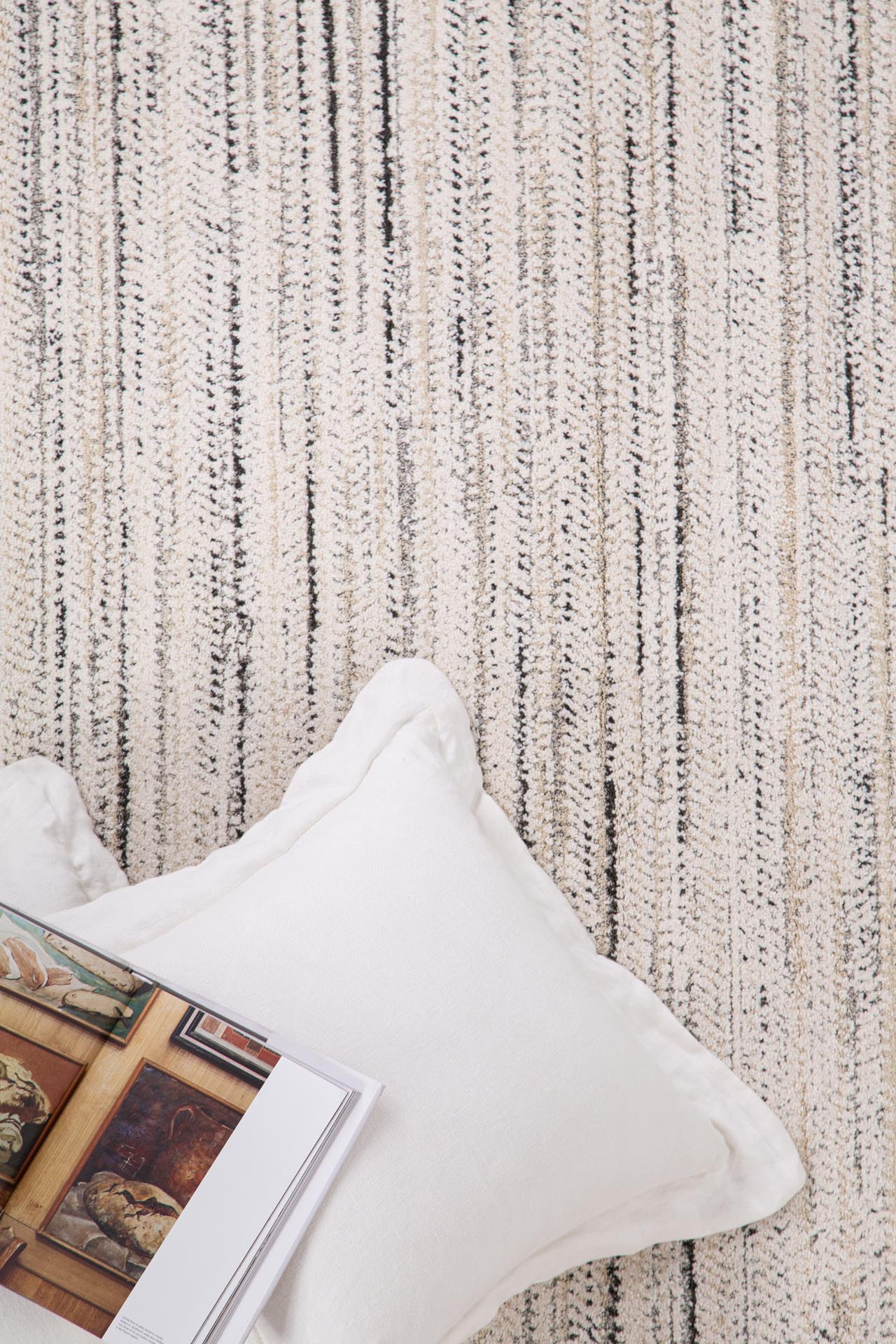 Μοντέρνο Χαλί Solid 1772A White - Royal Carpet