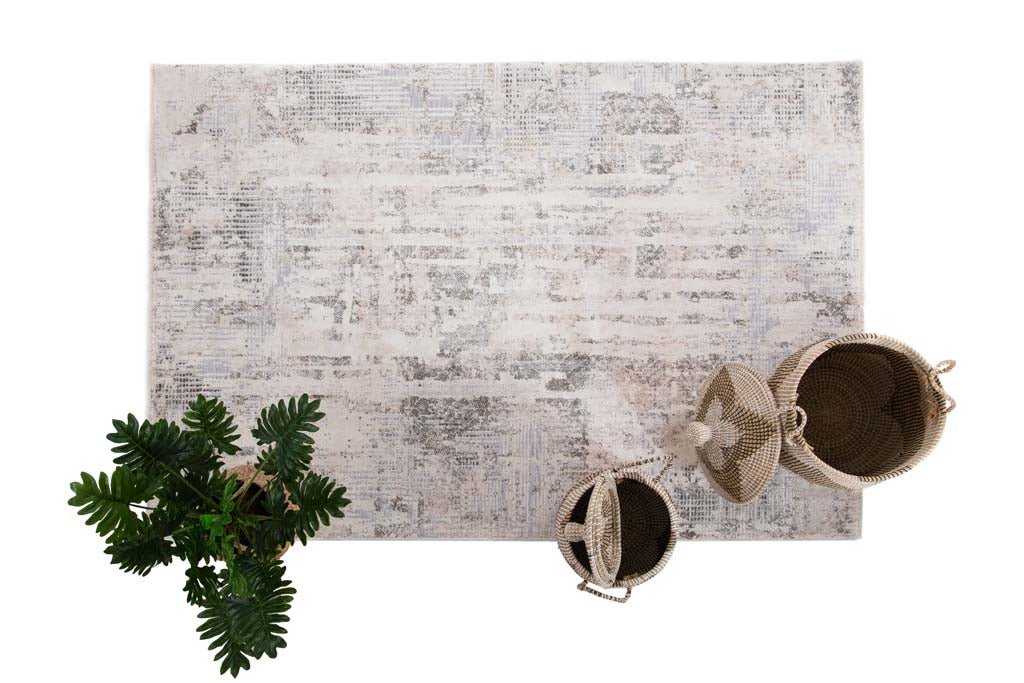 Μοντέρνο χαλί Tokyo 77Α L. Grey - Royal Carpet