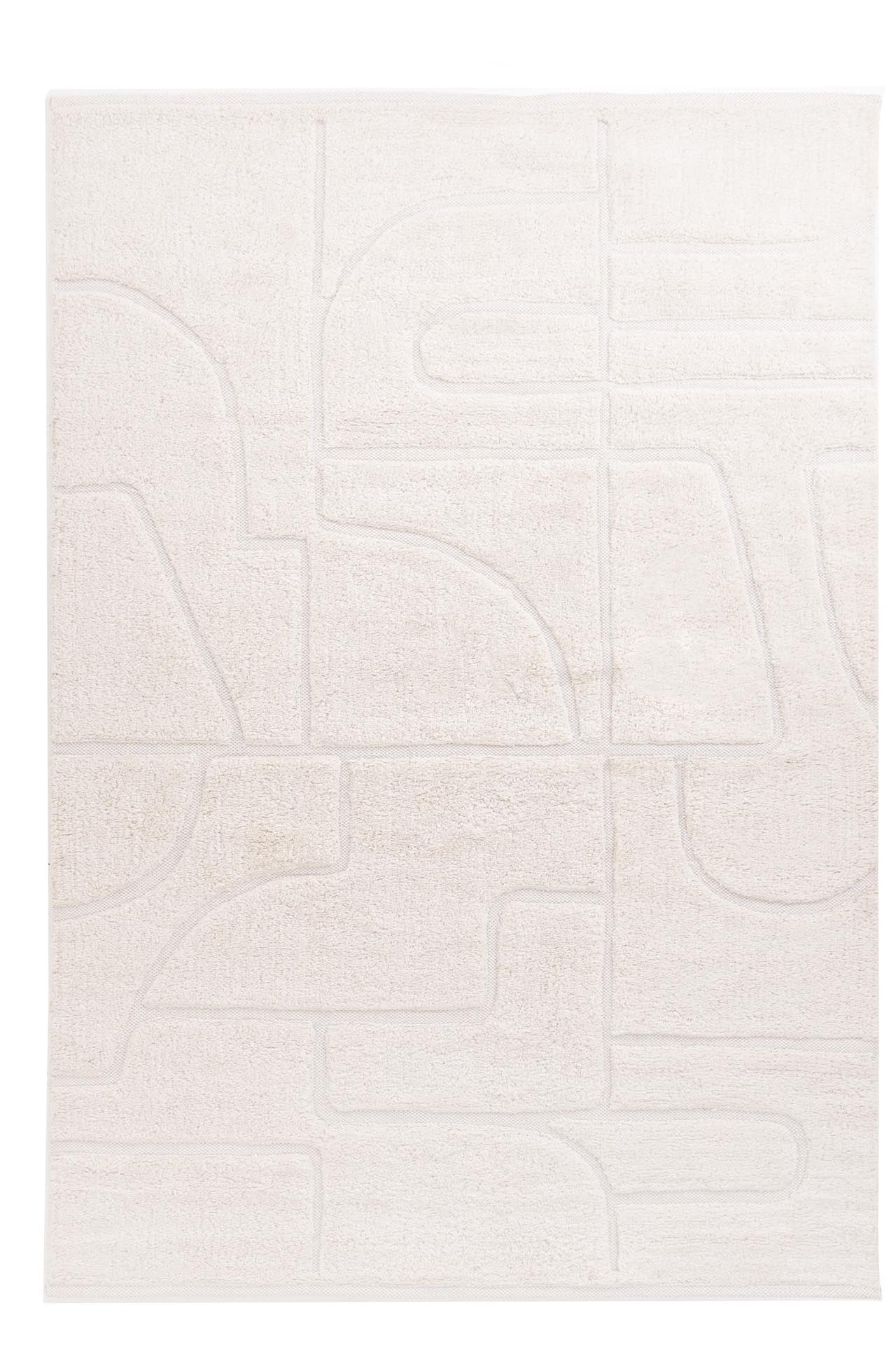 Μοντέρνο Χειροποίητο Χαλί Beverly Off White - Χαλια Royal Carpet