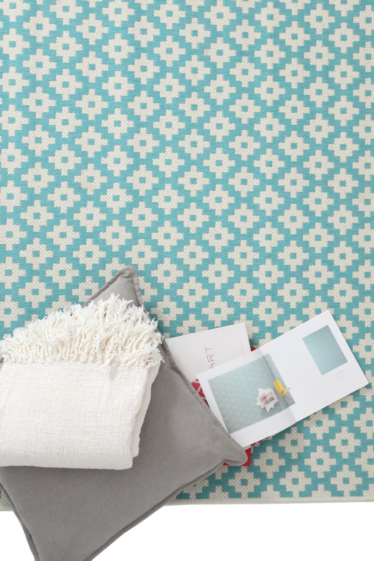 Ψαθα Flox 722 L. Blue - Royal Carpet