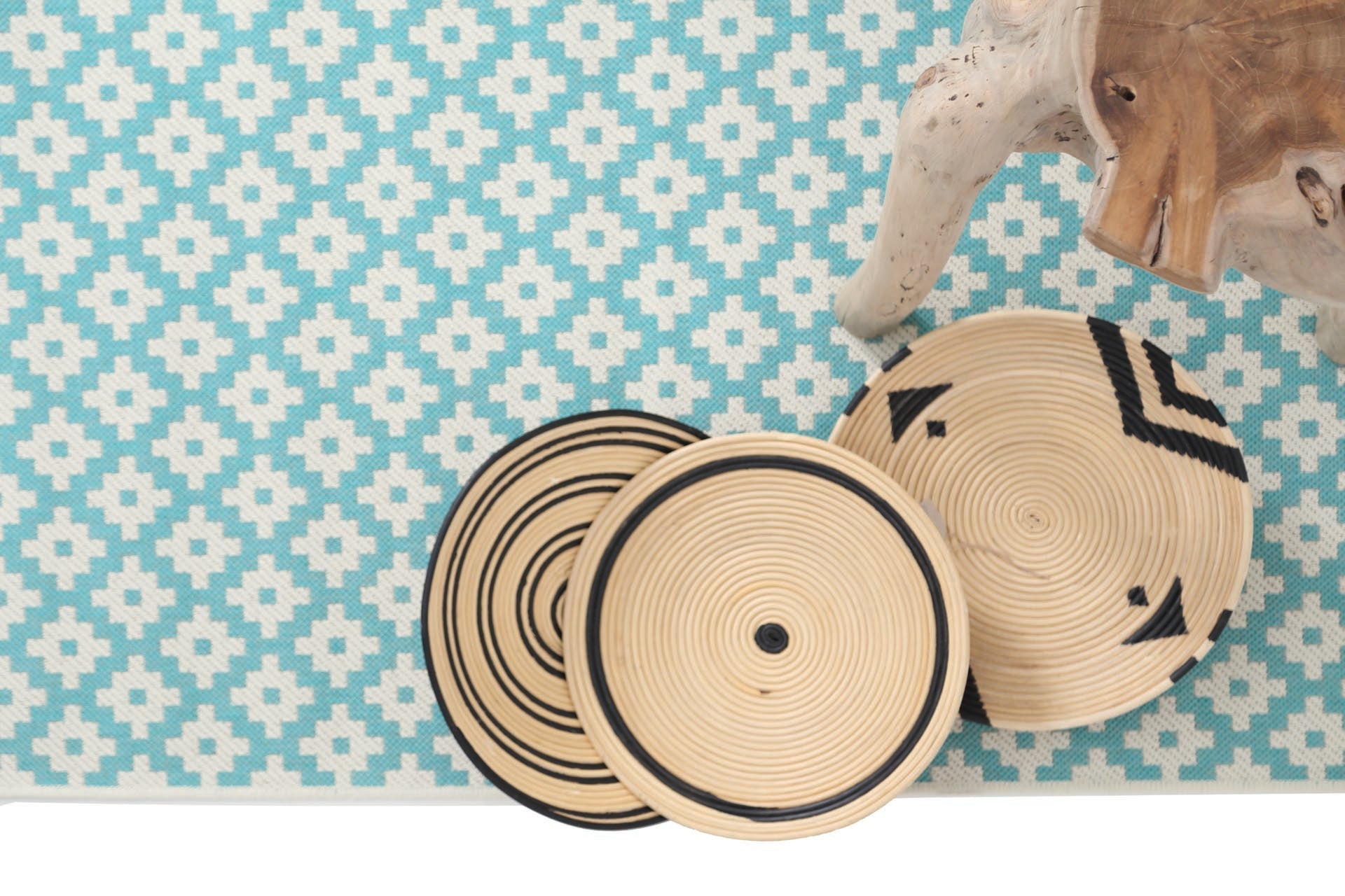 Ψαθα Flox 722 L. Blue - Royal Carpet