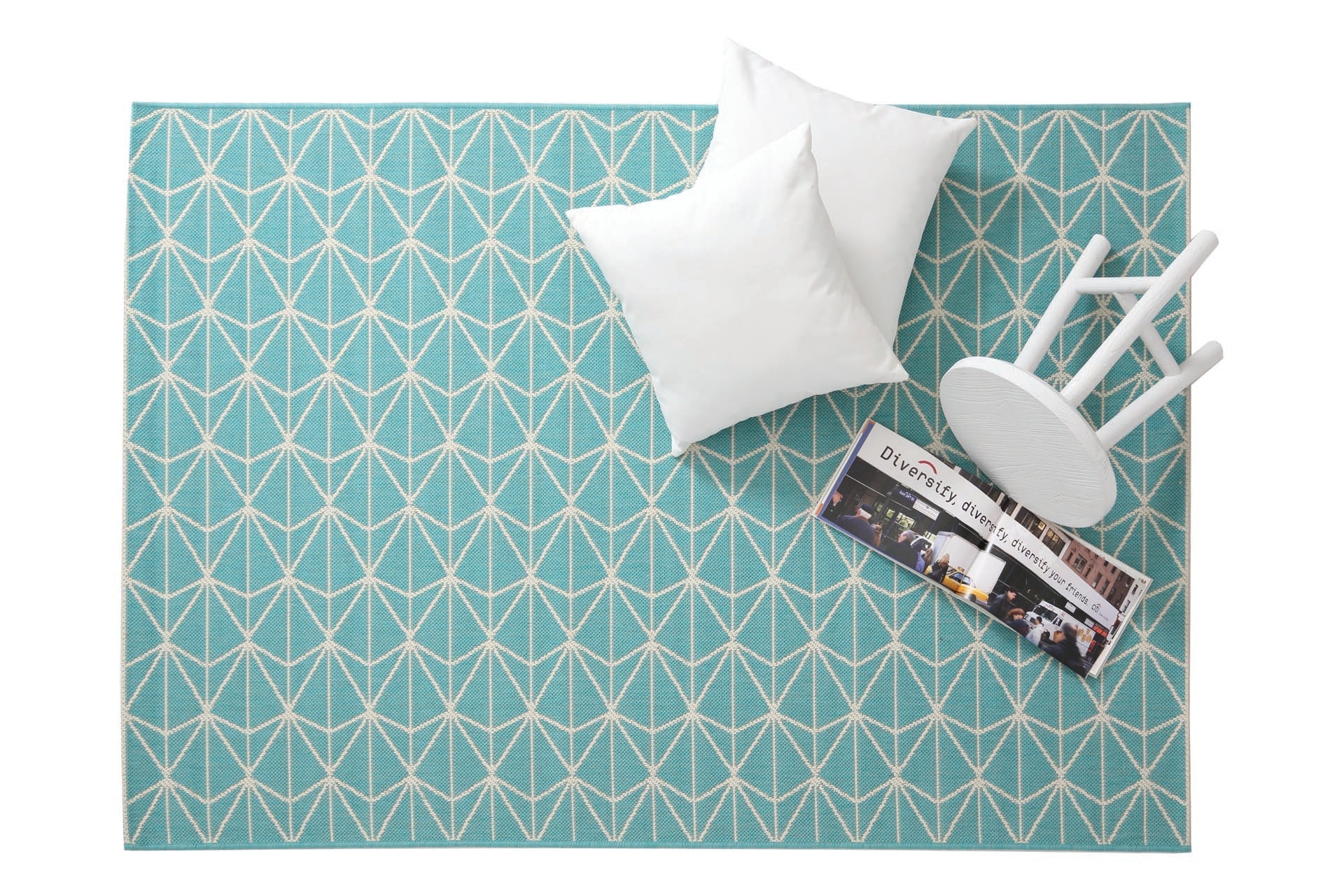 Ψαθα Flox 723 L. Blue - Royal Carpet