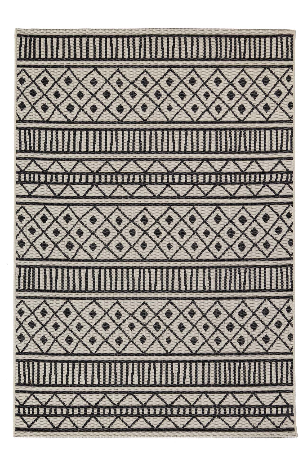 Ψαθα Flox Black 3603W - Royal Carpet