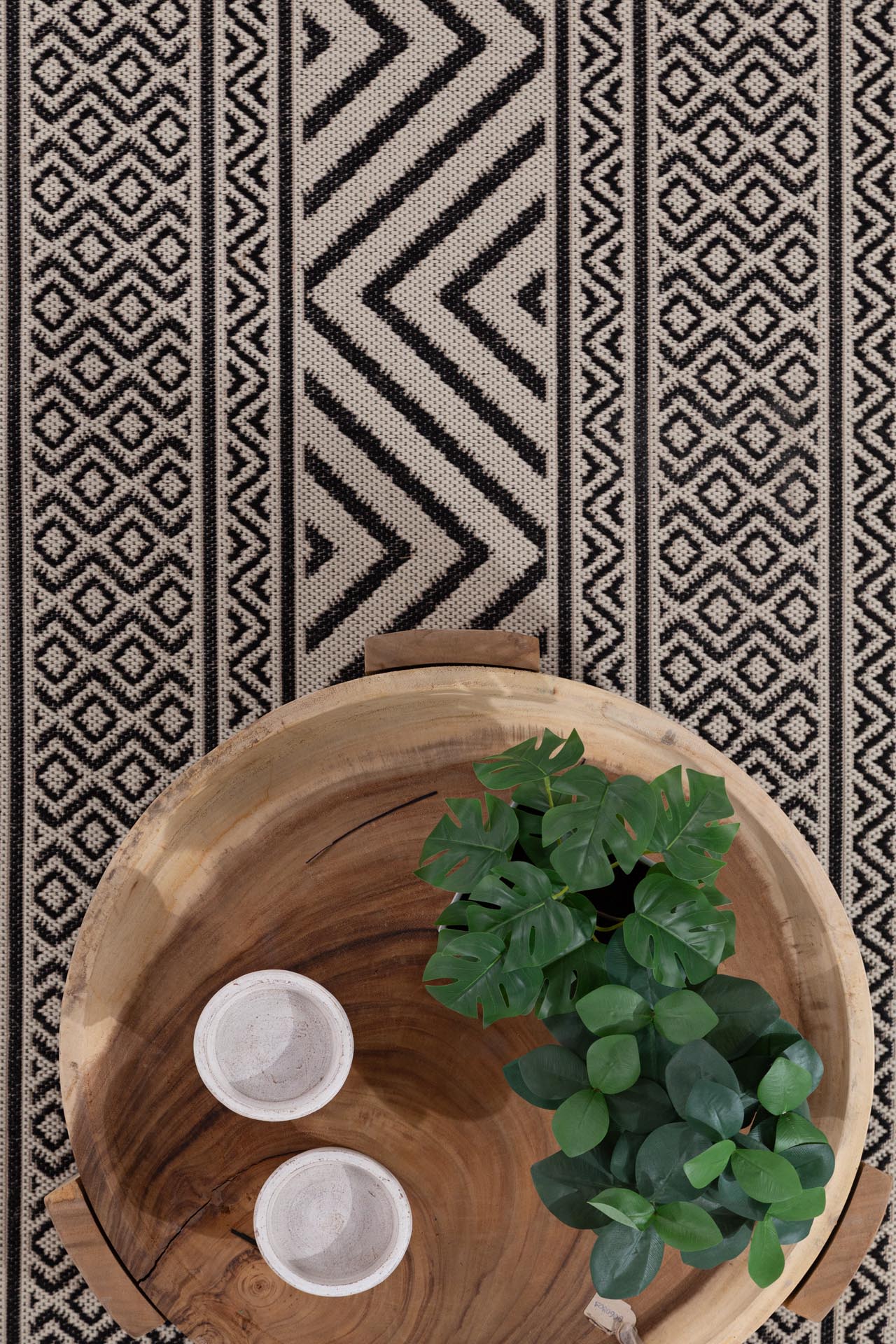 Ψαθα Flox Black 7525W - Royal Carpet