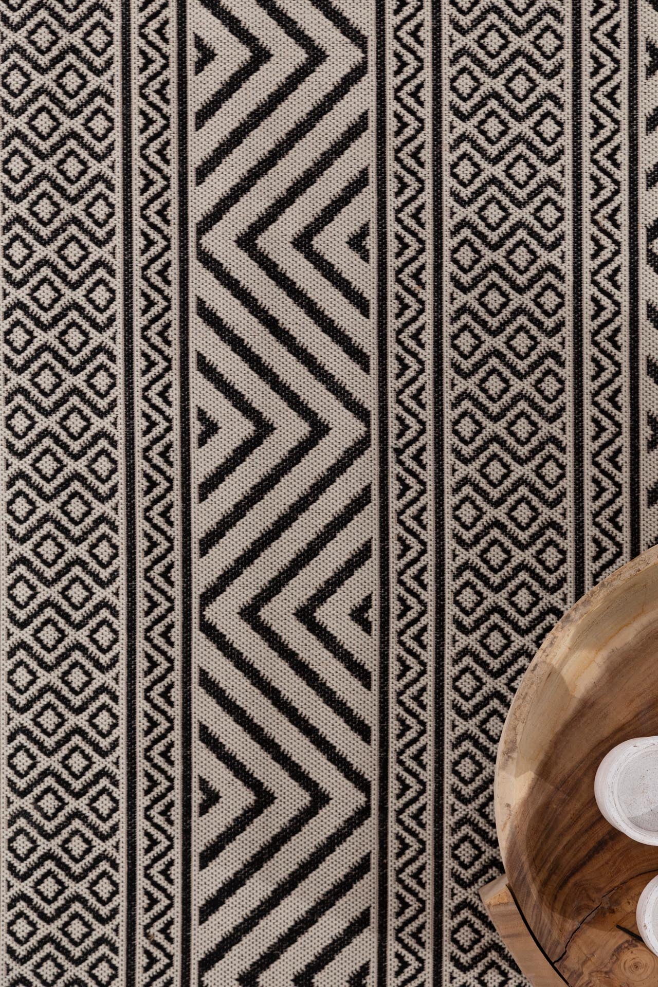 Ψαθα Flox Black 7525W - Royal Carpet