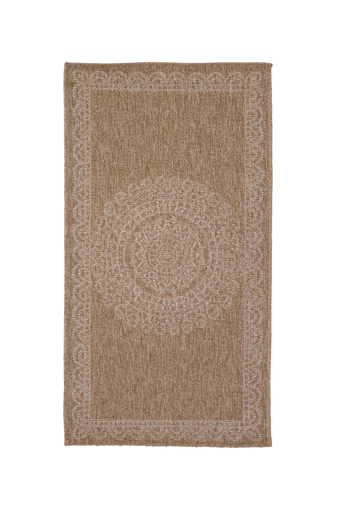 Ψάθινο Χαλί Avanos 8893 White - Royal Carpet