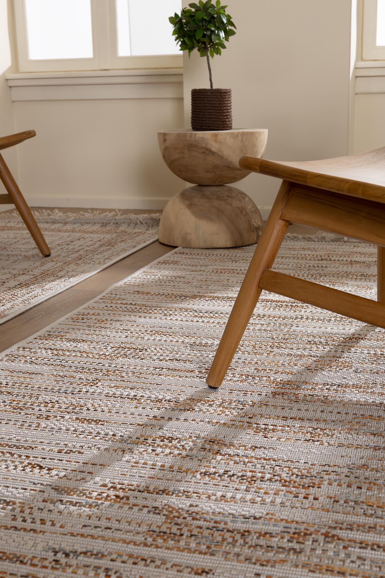 Ψάθινο Χαλί Crete 70171C - Royal Carpet