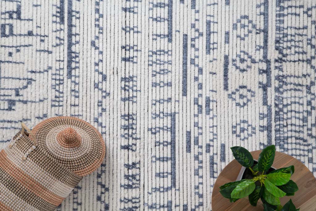 Χαλί Iris 191 Cream Blue - Royal Carpet