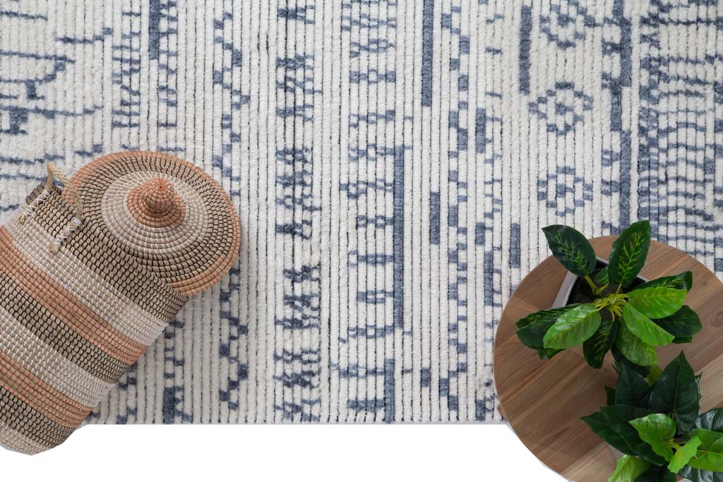 Χαλί Iris 191 Cream Blue - Royal Carpet