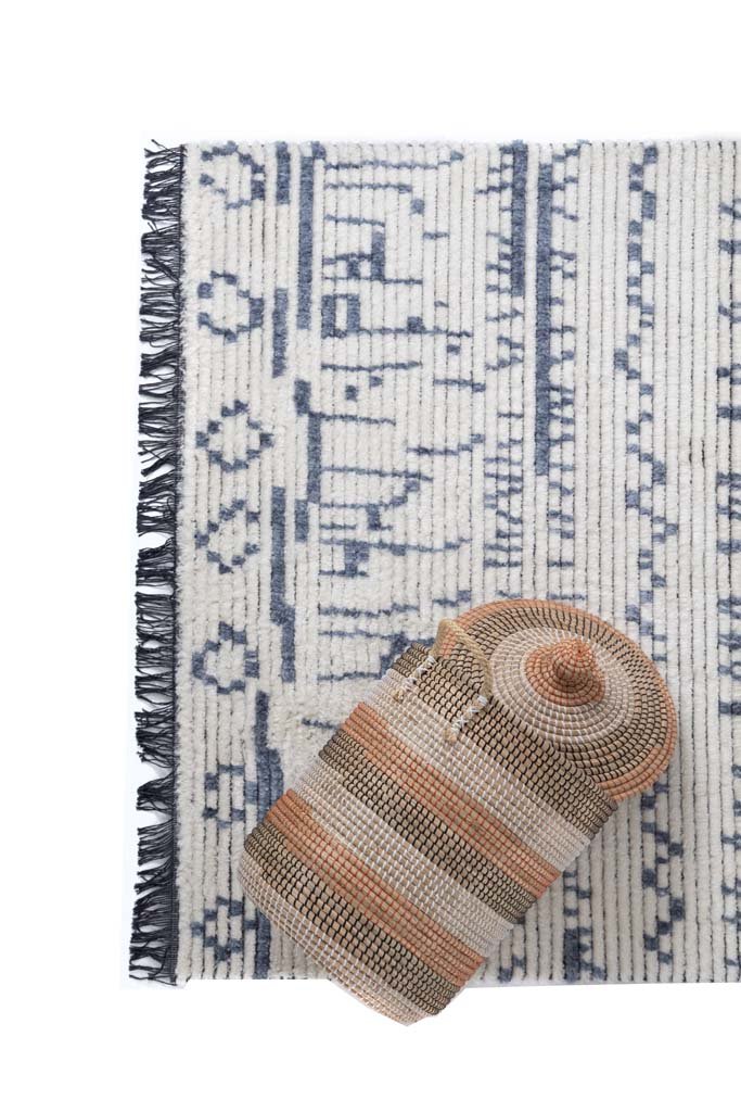 Χαλί Iris 191 Cream Blue - Royal Carpet