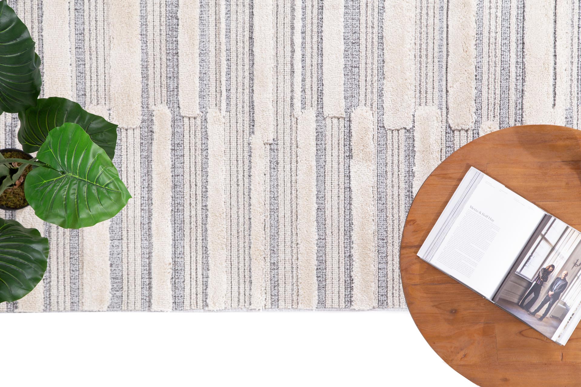 Χαλί La Casa 713A White L. Grey - Royal Carpet