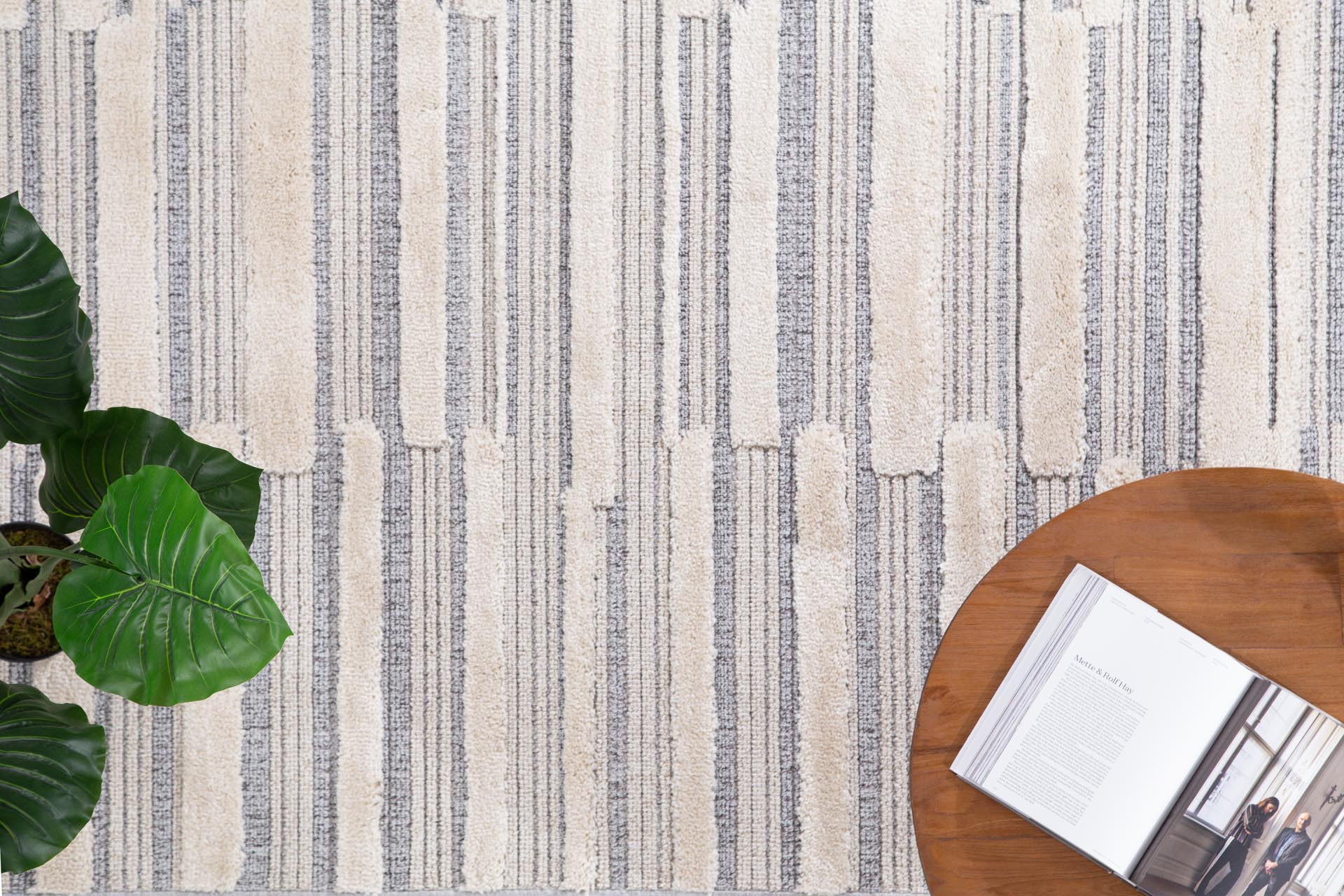 Χαλί La Casa 713A White L. Grey - Royal Carpet