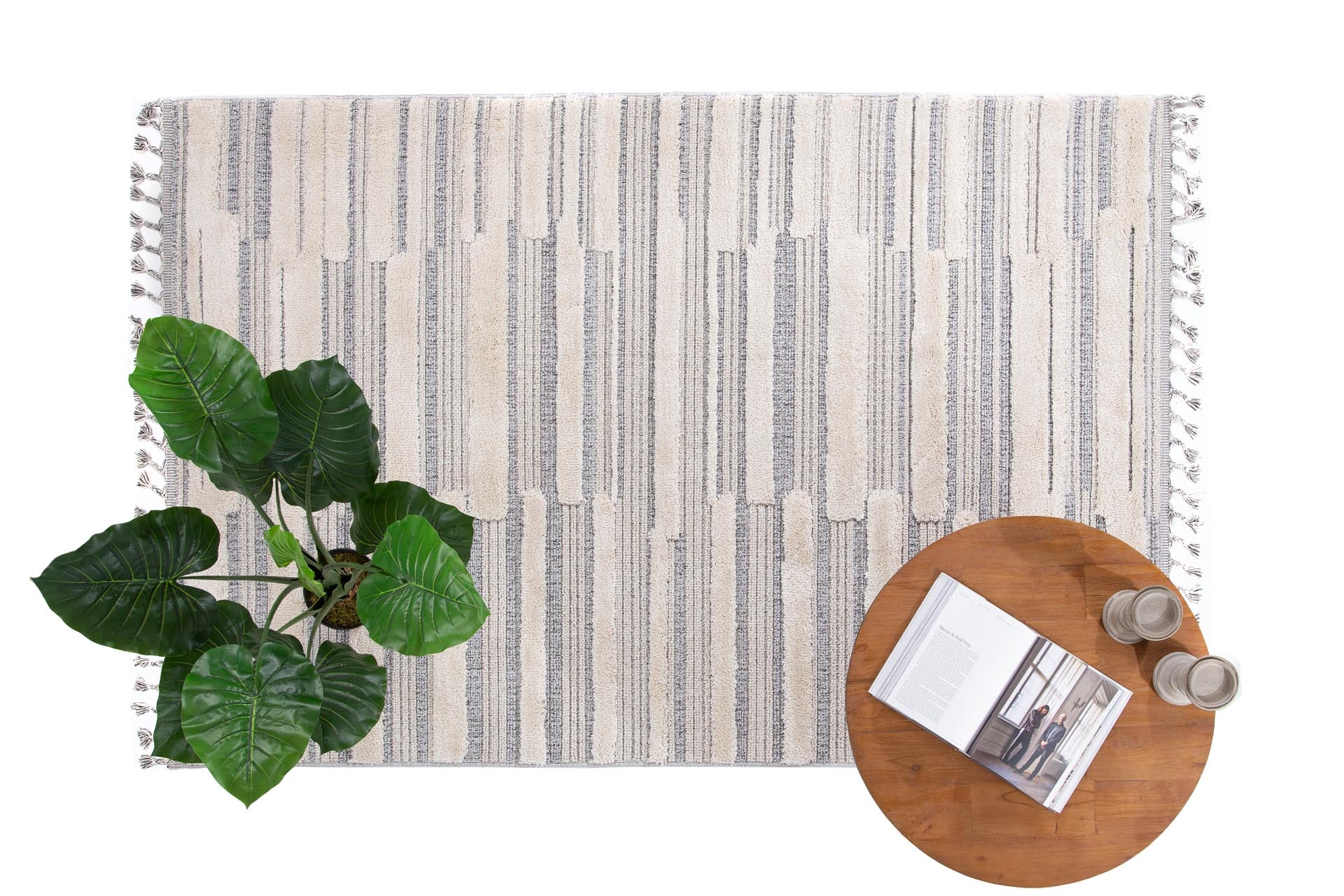 Χαλί La Casa 713A White L. Grey - Royal Carpet