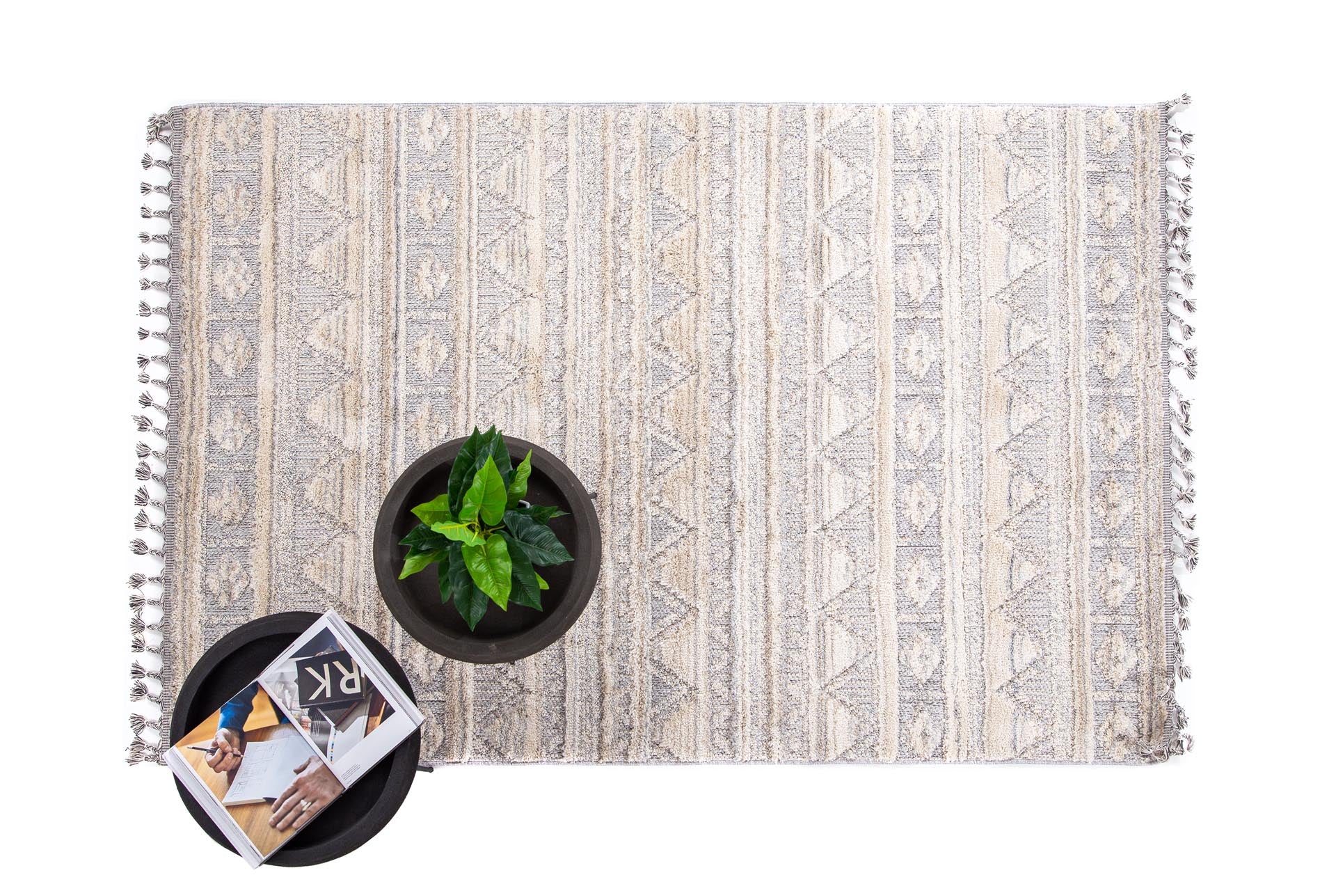 Χαλί La Casa 725A White L. Grey - Royal Carpet