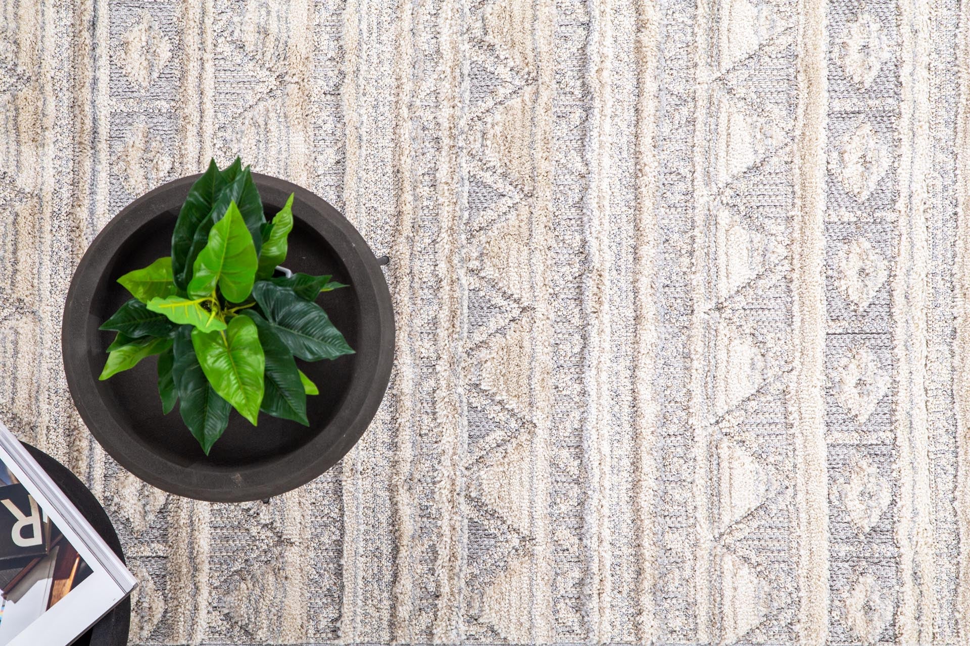 Χαλί La Casa 725A White L. Grey - Royal Carpet