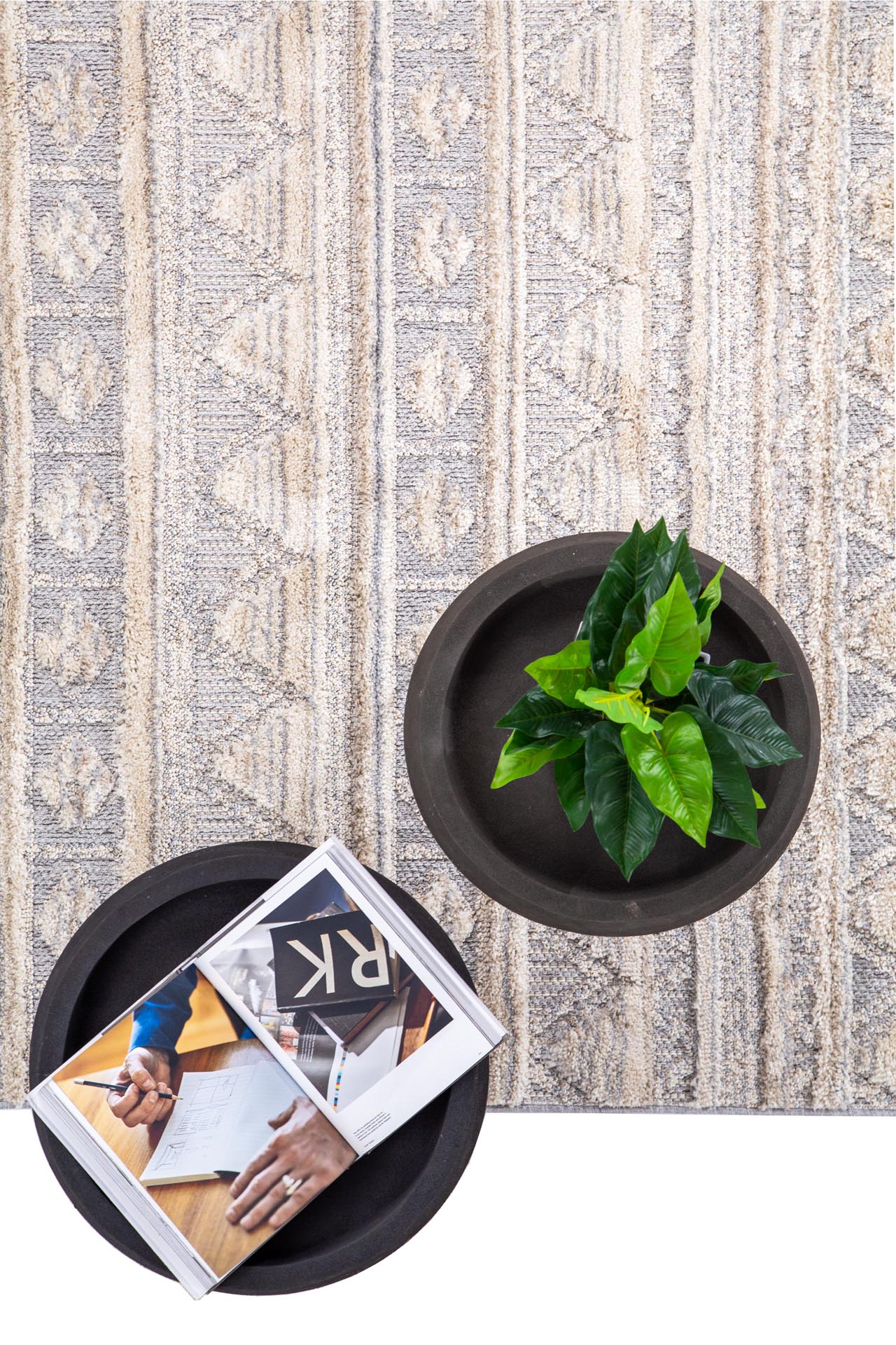 Χαλί La Casa 725A White L. Grey - Royal Carpet