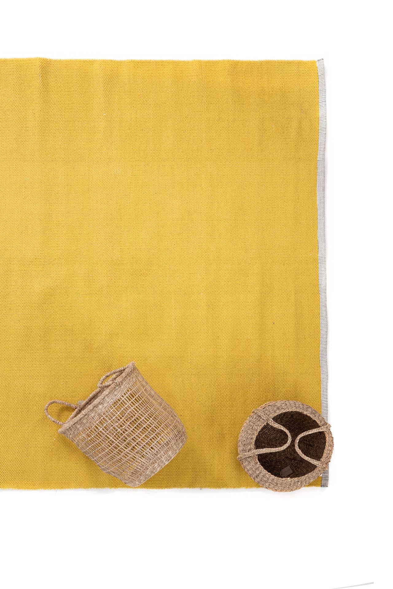 Χαλι Urban Cotton Kilim Arissa Yellow - Royal Carpet