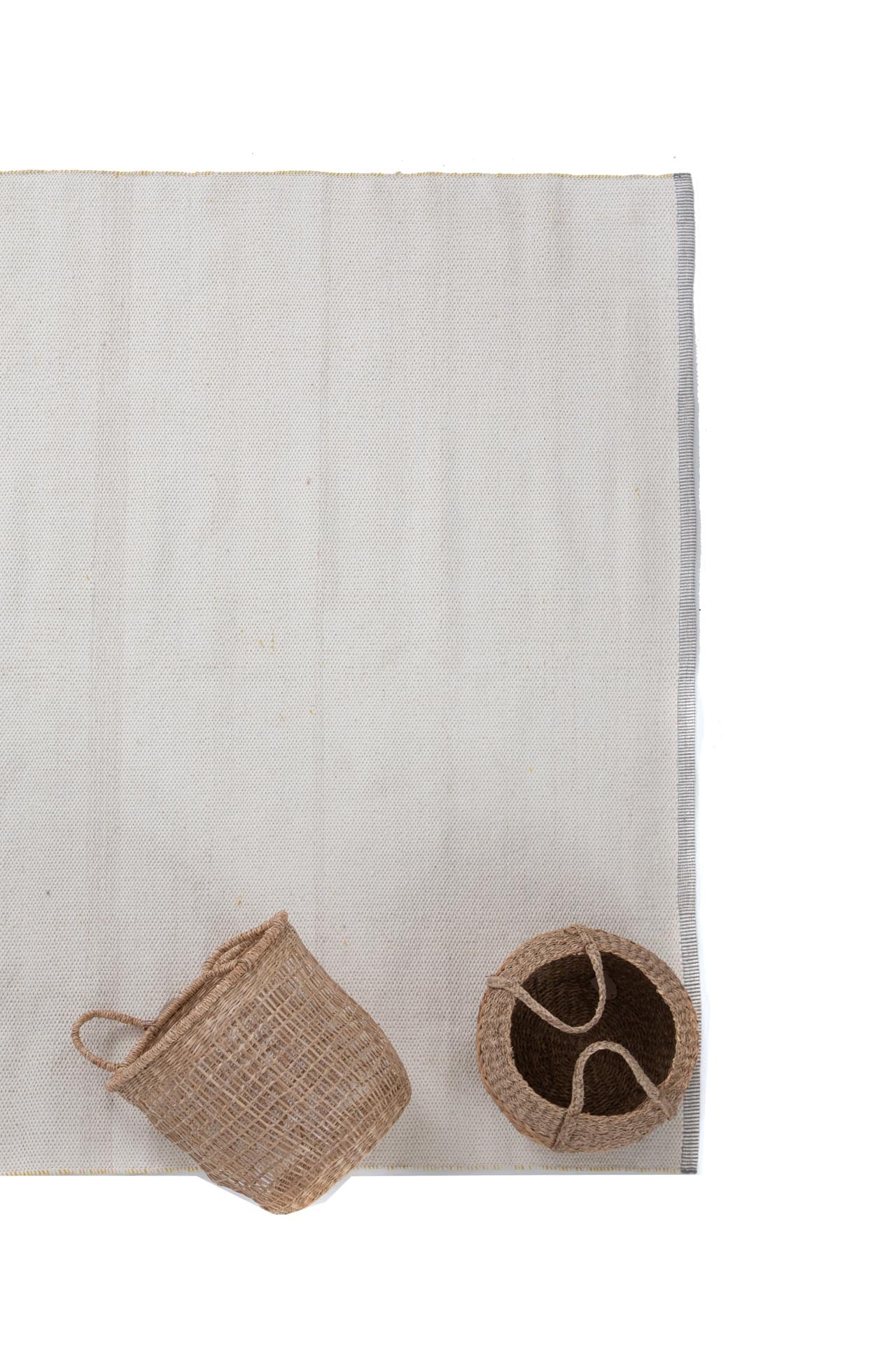 Χαλι Urban Cotton Kilim Arissa Yellow - Royal Carpet