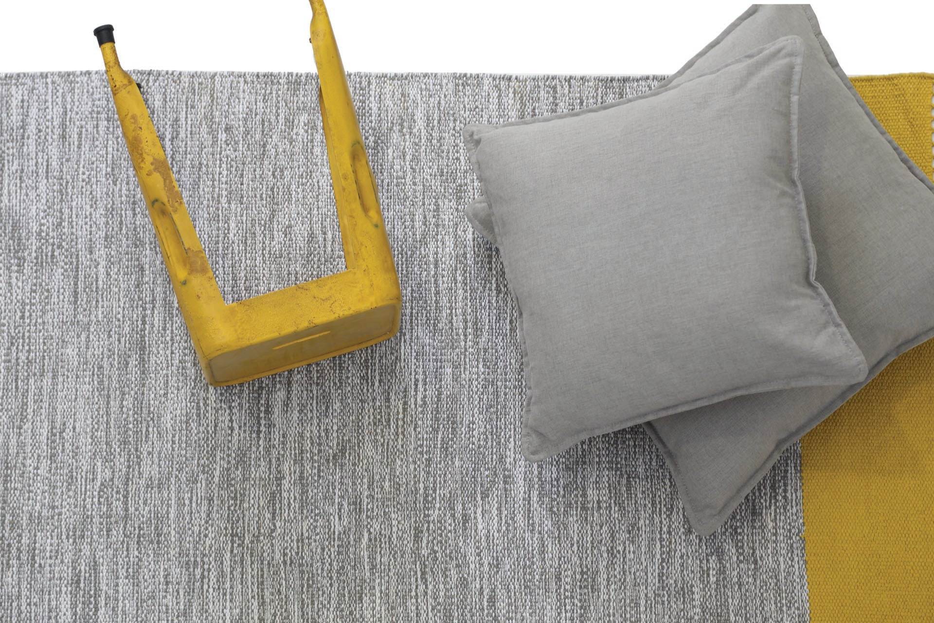 Χαλι Urban Cotton Kilim Flitter Yellow - Royal Carpet