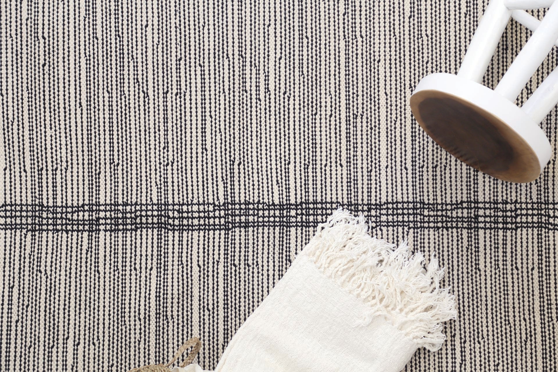 Χαλι Urban Cotton Kilim Marshmallow Old Gold - Royal Carpet