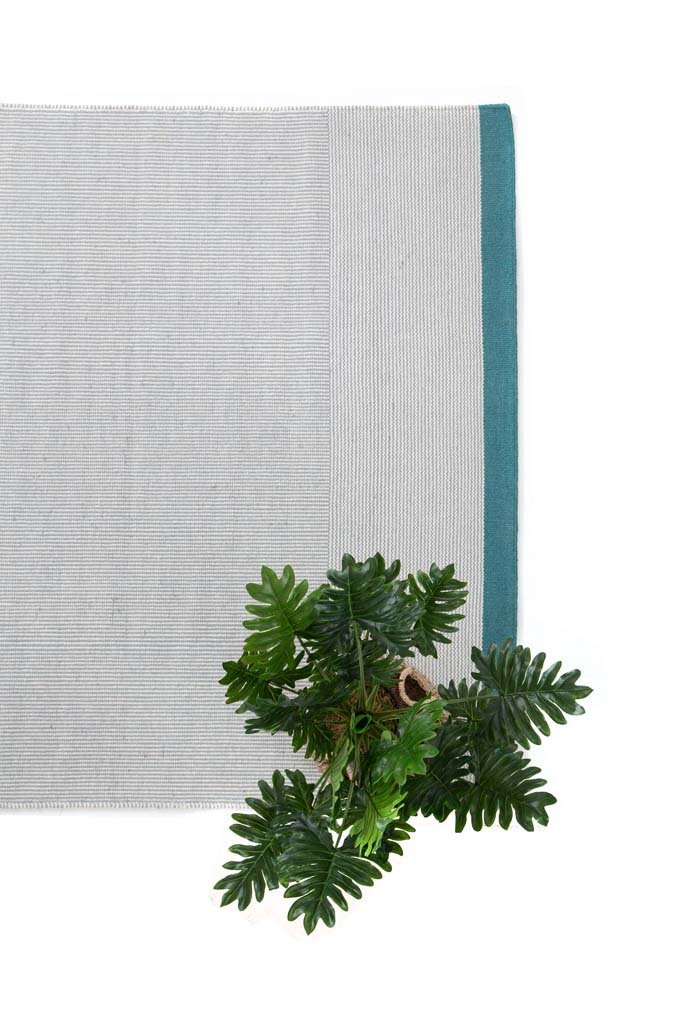 Χειροποίητο Κιλίμι Rizin Teal - Royal Carpet