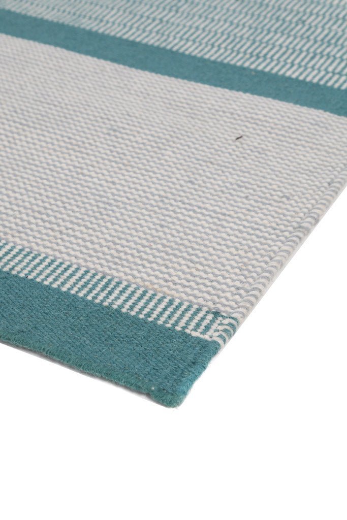 Χειροποίητο Κιλίμι Rizin Teal - Royal Carpet