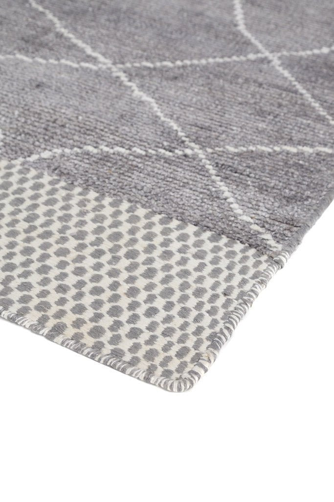 Χειροποίητο Μοντέρνο Χαλί Hovenia Steel - Royal Carpet
