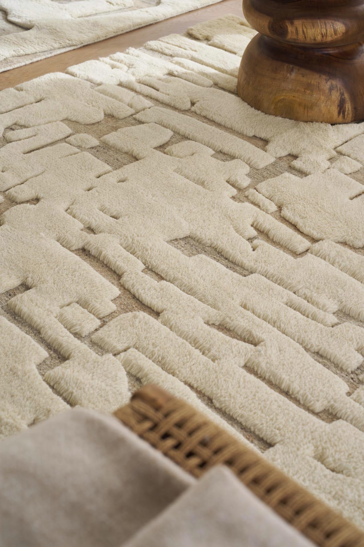 Χειροποίητο Χαλί Corfu 42 Silver L. Beige - Royal Carpet