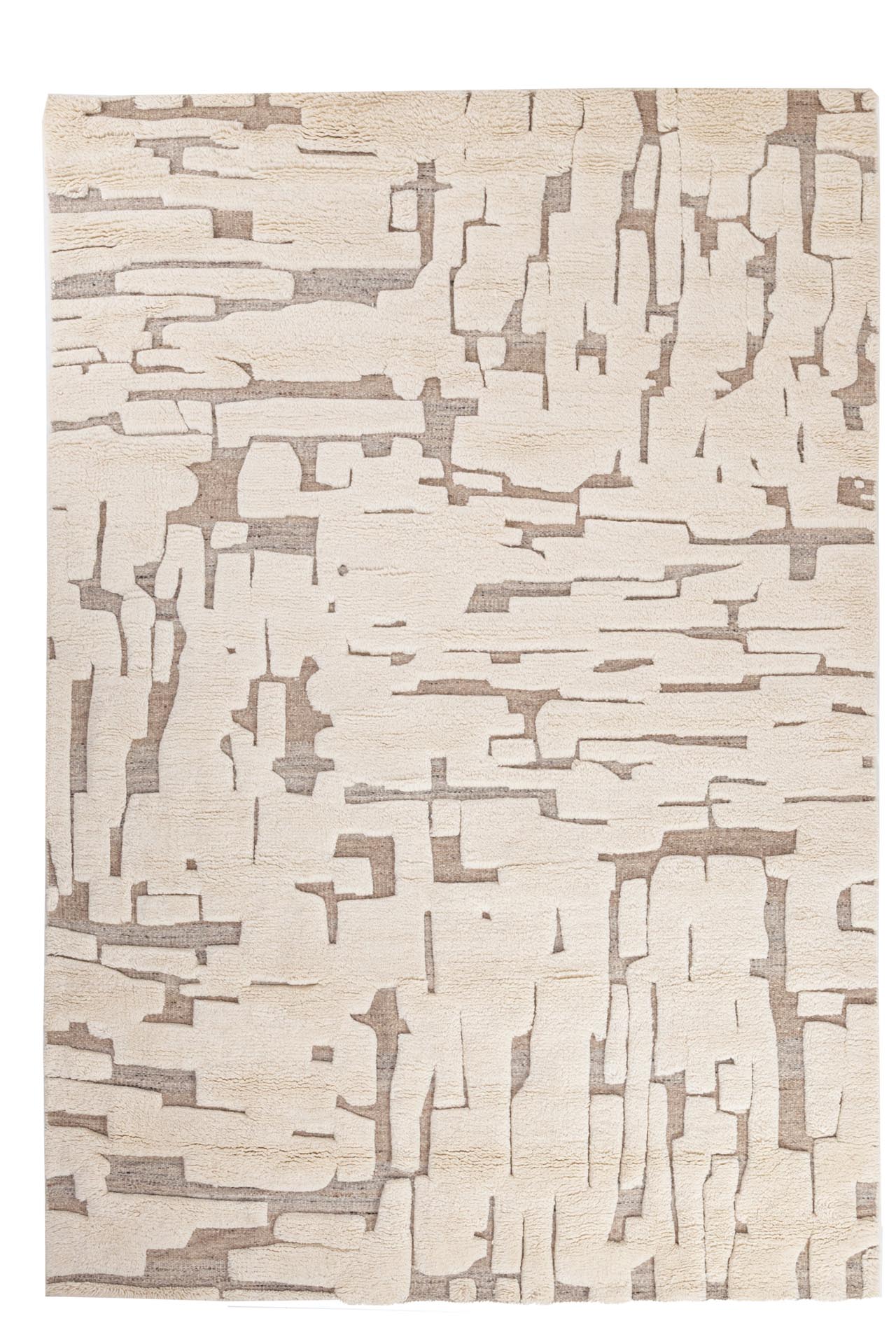 Χειροποίητο Χαλί Corfu 42 Silver L. Beige - Royal Carpet