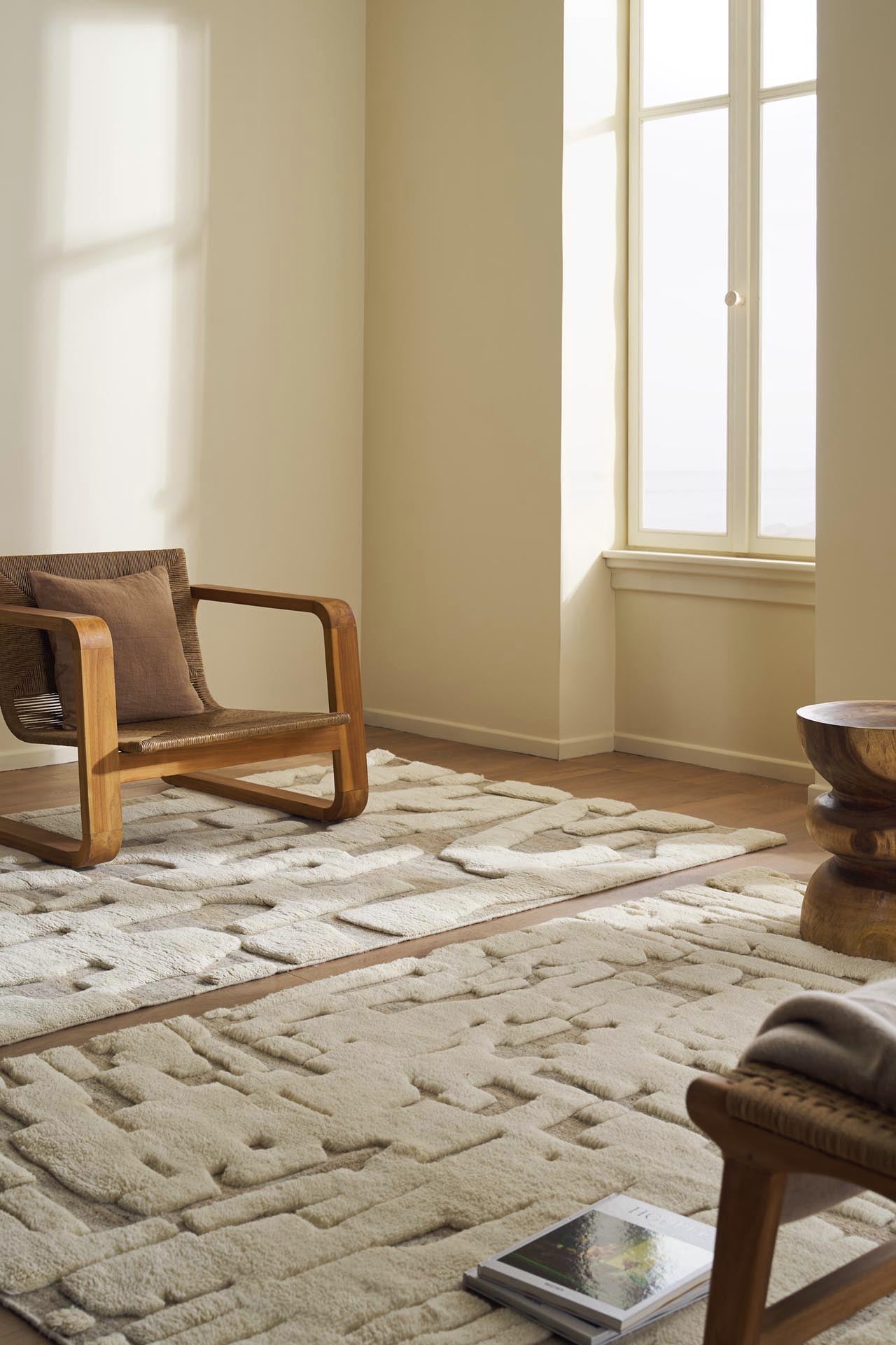 Χειροποίητο Χαλί Corfu 42 Silver L. Beige - Royal Carpet