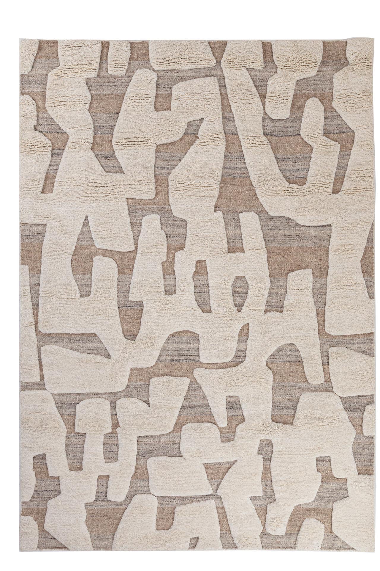 Χειροποίητο Χαλί Corfu 43 Silver L. Beige - Royal Carpet