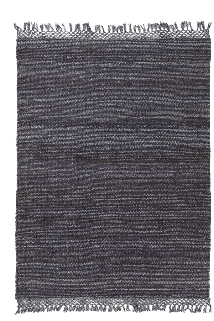Χειροποίητο Χαλί Tenza Weave Natural Charcoal - Royal Carpet
