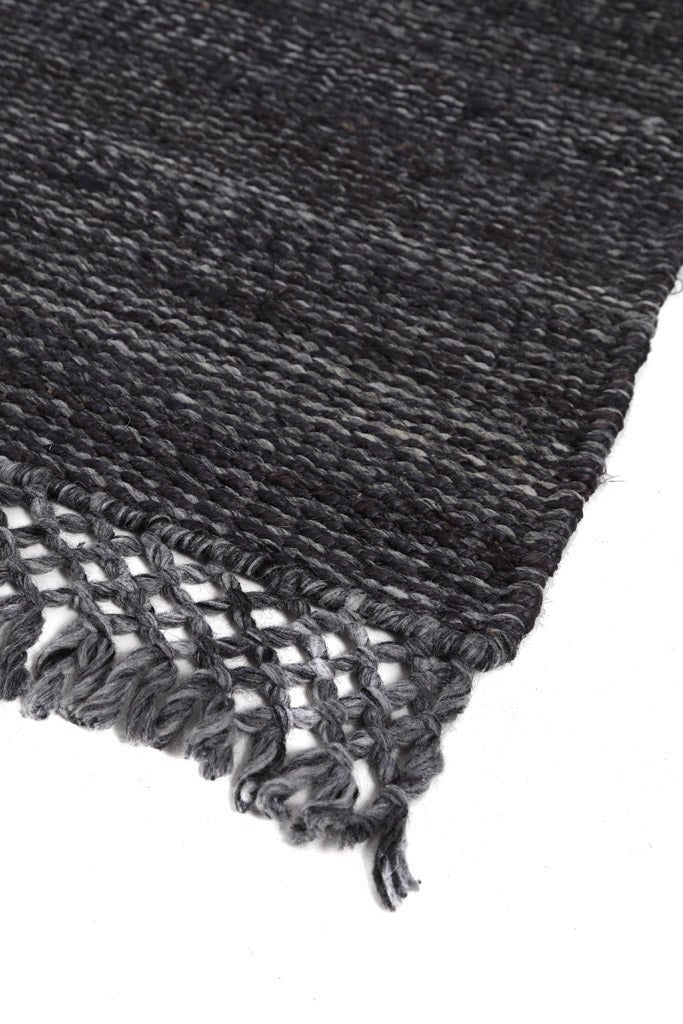 Χειροποίητο Χαλί Tenza Weave Natural Charcoal - Royal Carpet