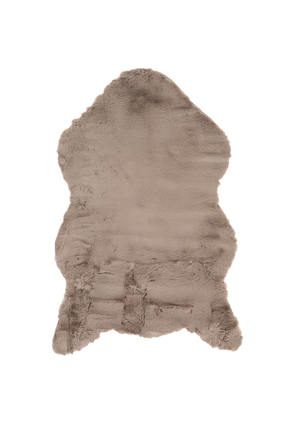 Γούνινο Χαλί Bunny Beige Shape - Royal Carpet