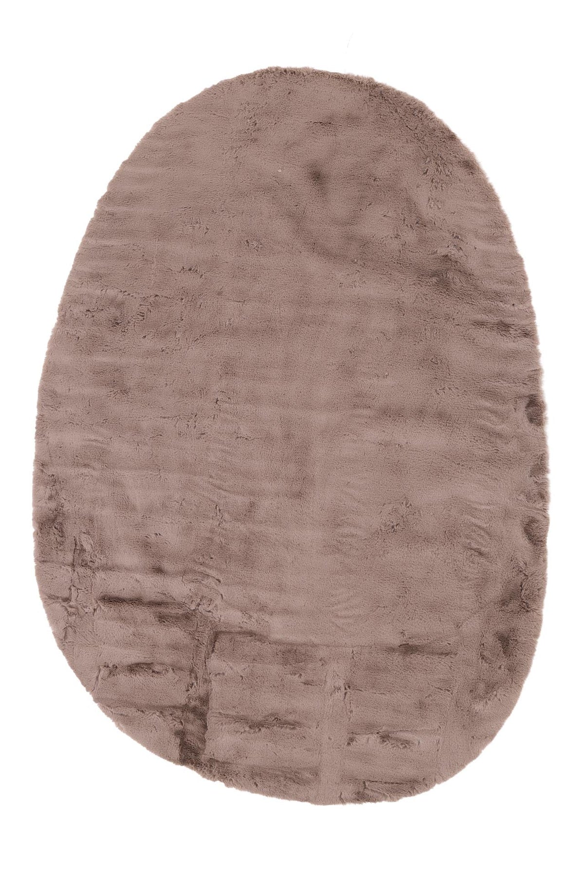Γούνινο Χαλί Oval Beige - Royal Carpet