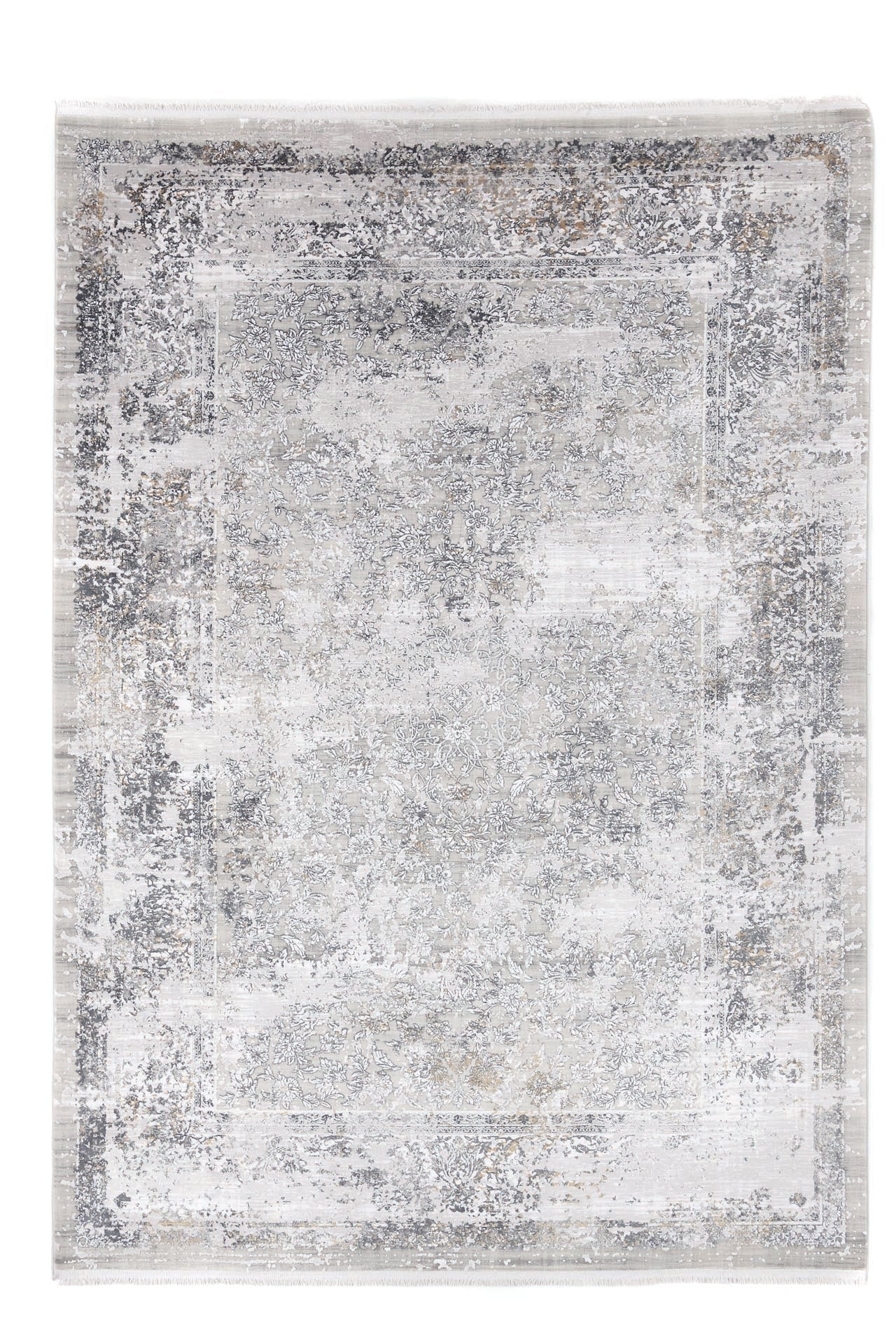 Μοντέρνο Χαλί Bamboo Silk 5987A Grey Anthracite - Royal Carpet