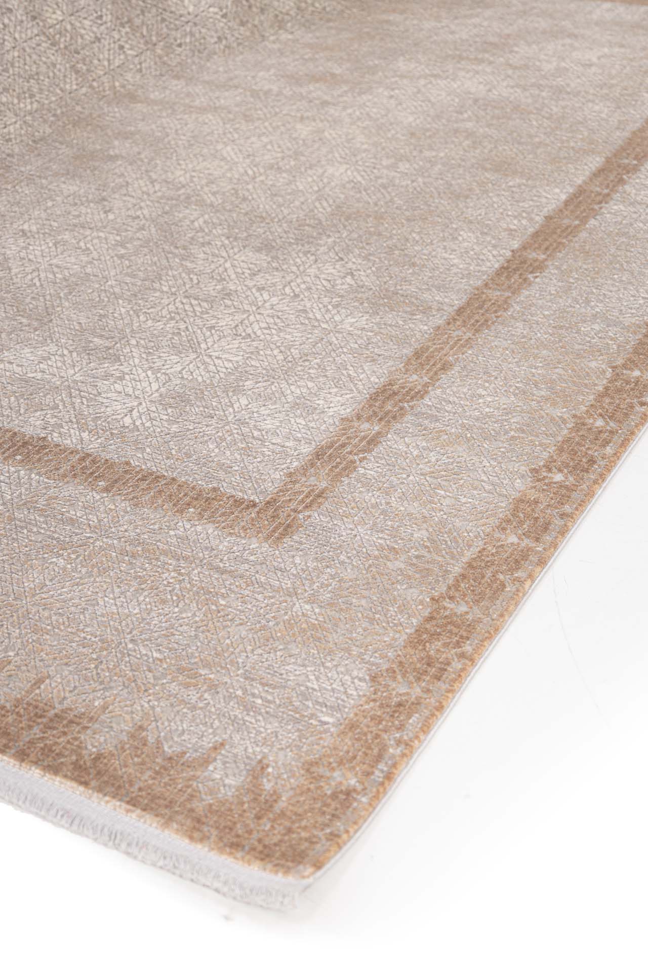 Μοντέρνο Χαλί Bamboo Silk 9337A S.Cream D.Beige - Royal Carpet